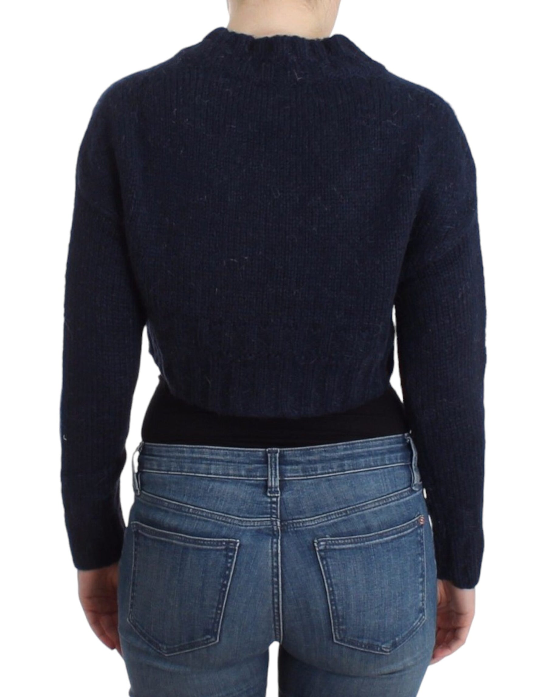 John Galliano Blue cropped cardigan | Regal Royce