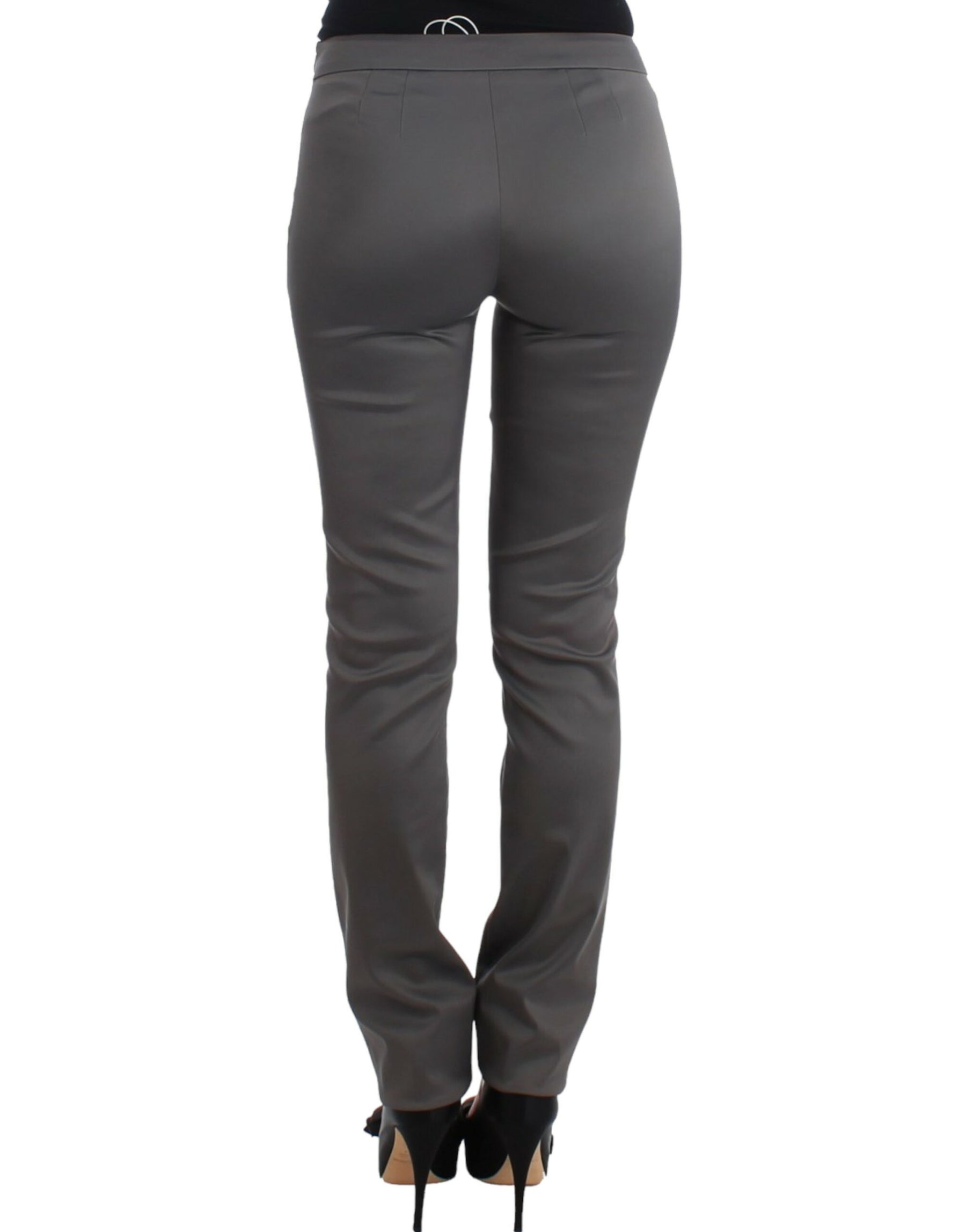 John Galliano Gray slim fit pants | Regal Royce