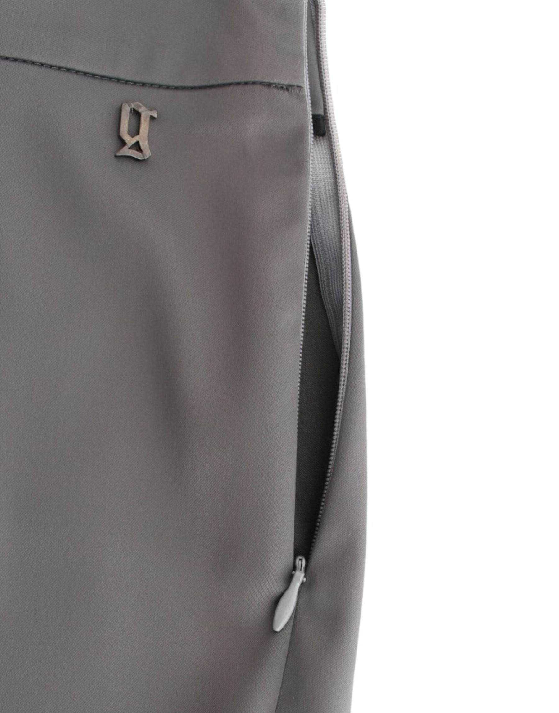 John Galliano Gray slim fit pants | Regal Royce