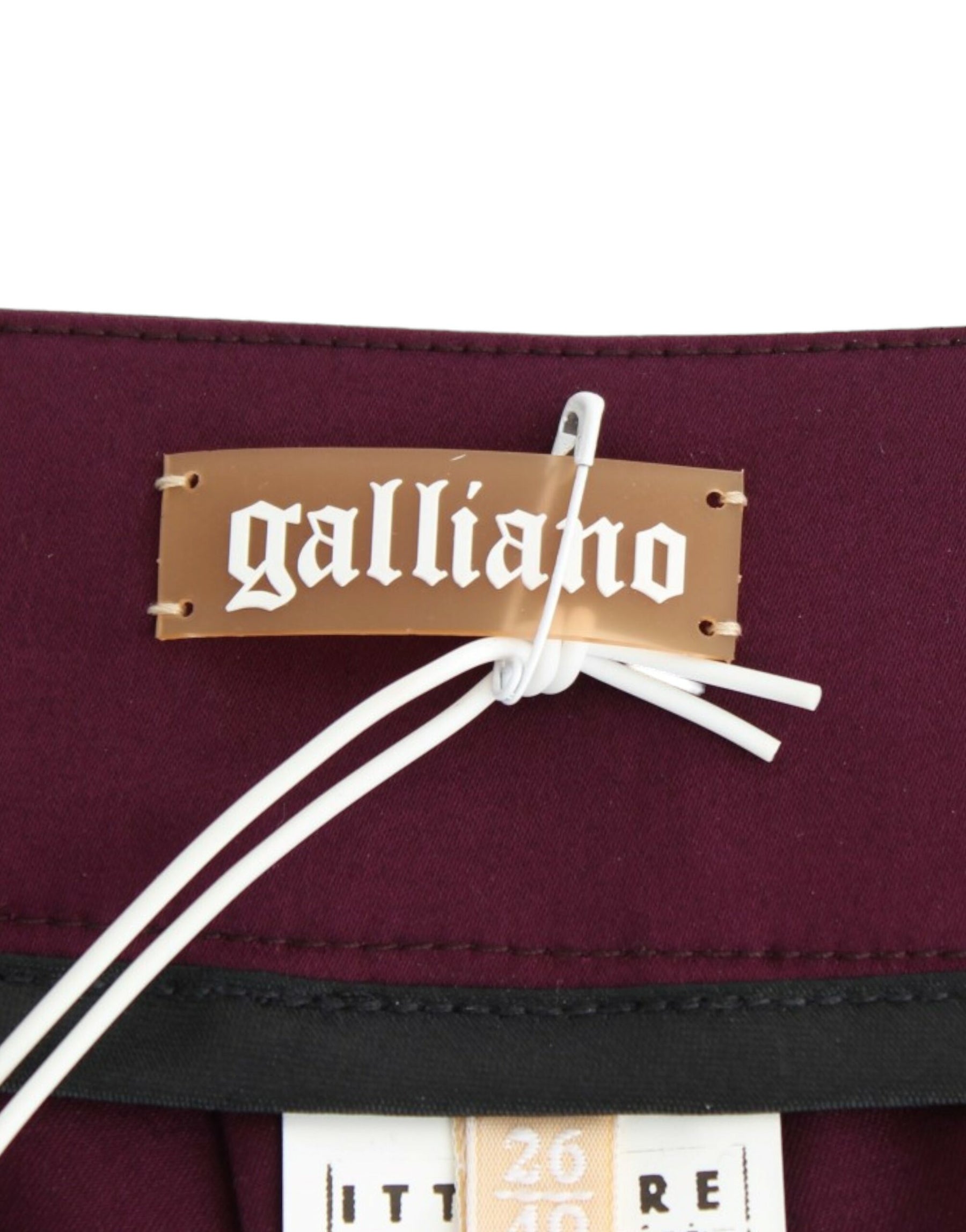 John Galliano Purple slim fit pants | Regal Royce