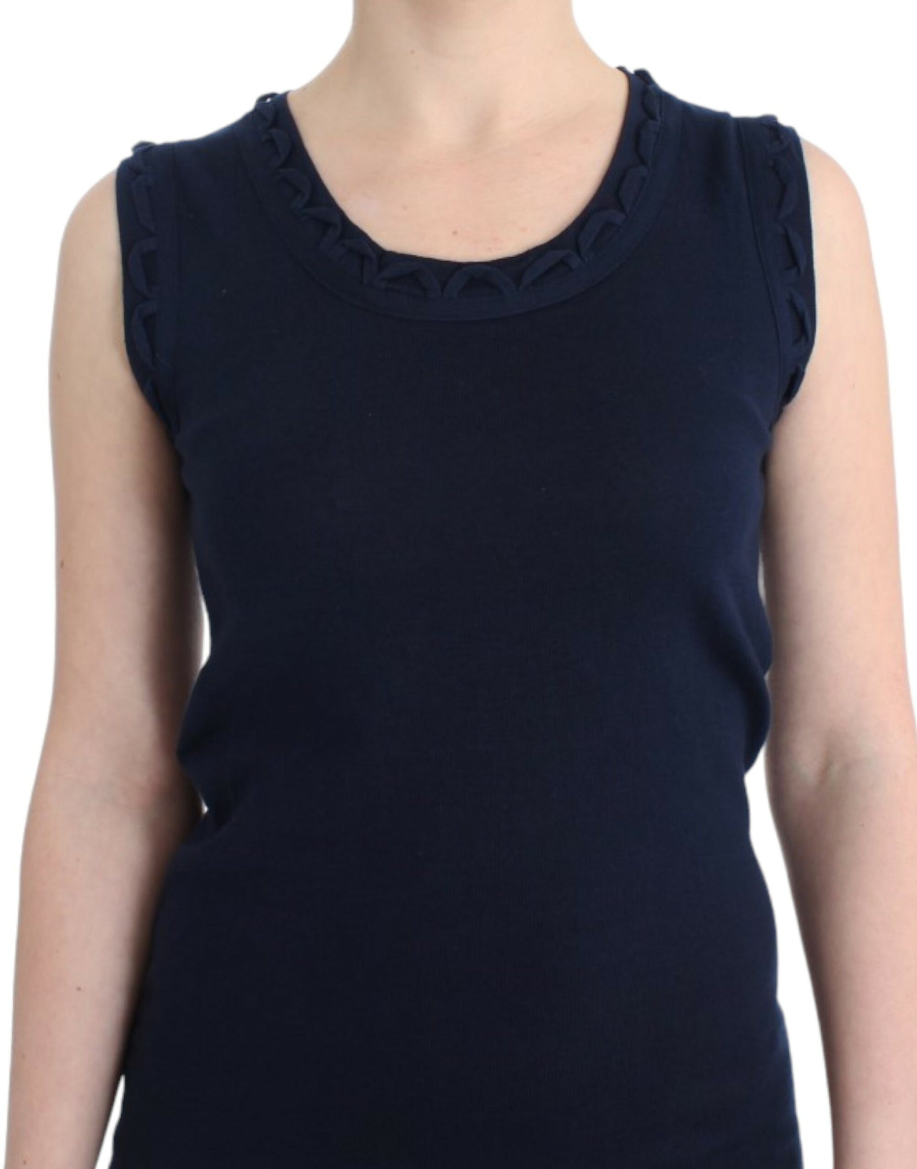 John Galliano Blue cotton jersey dress | Regal Royce