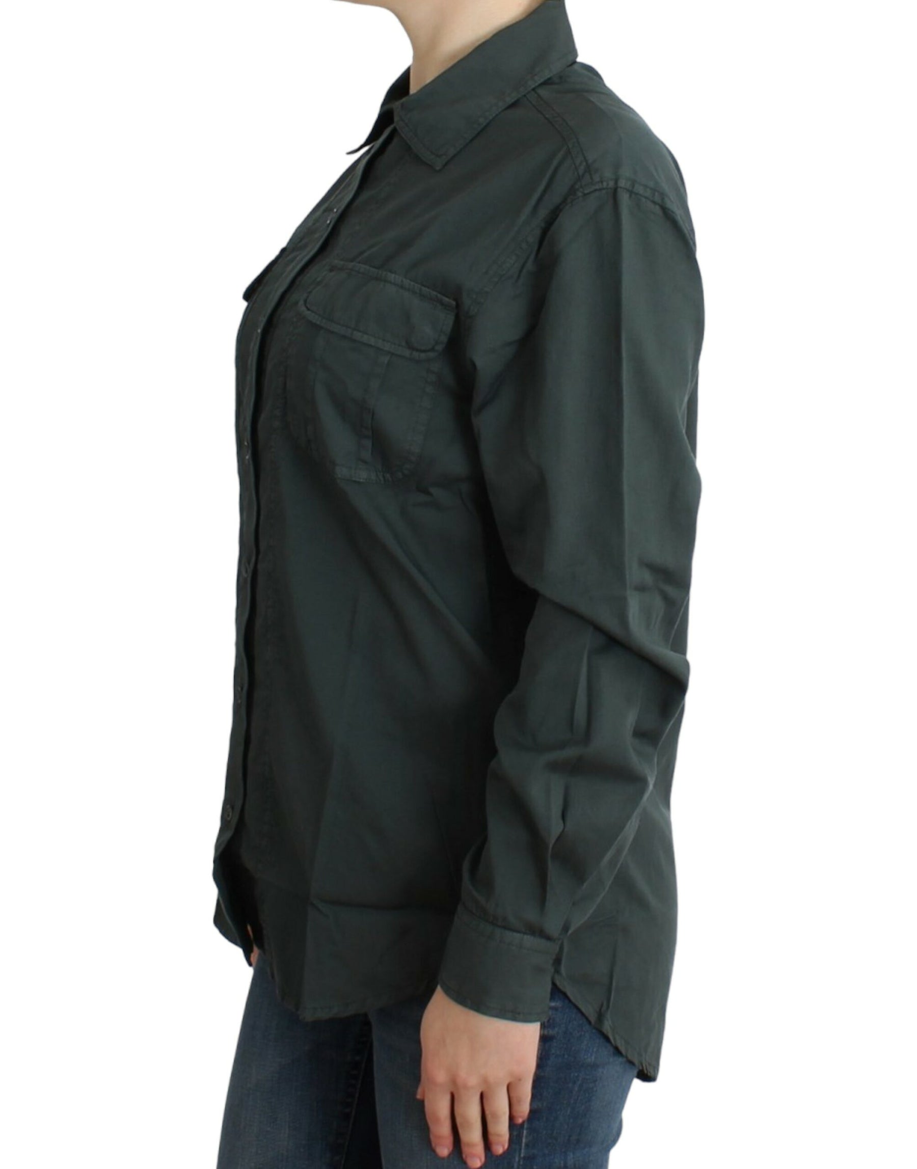 Cavalli Gray button down shirt | Regal Royce