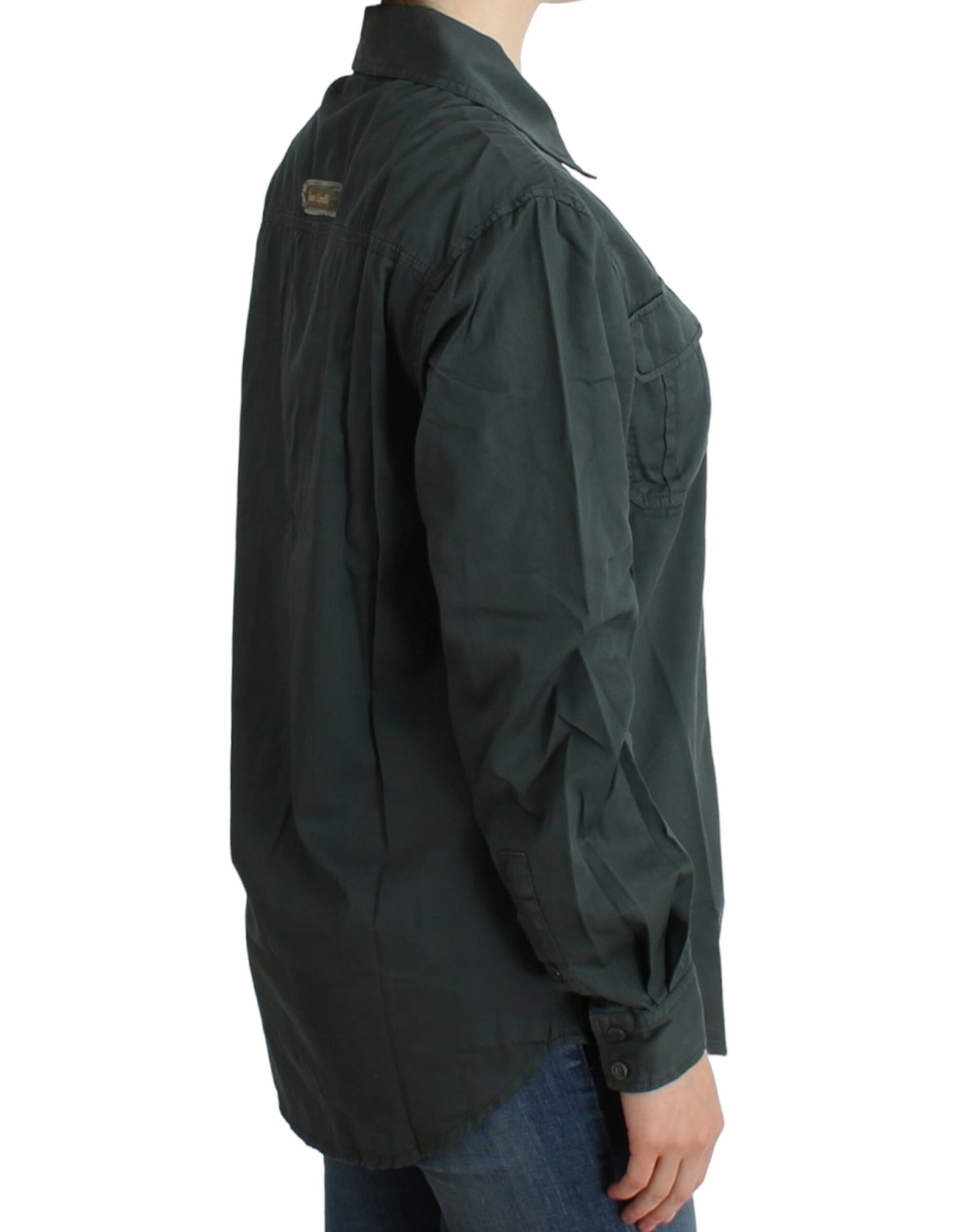 Cavalli Gray button down shirt | Regal Royce