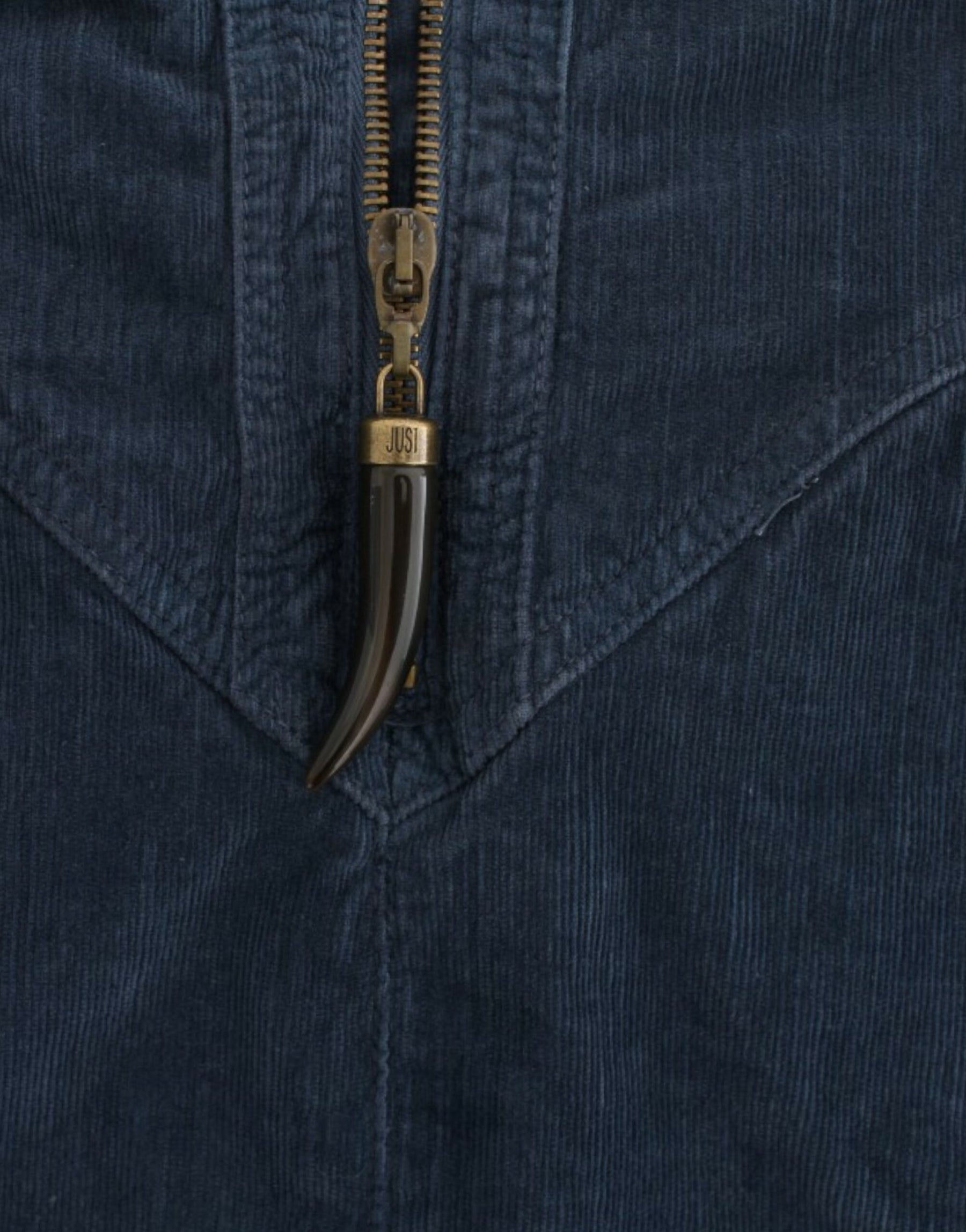 Cavalli Blue corduroy pencil skirt | Regal Royce