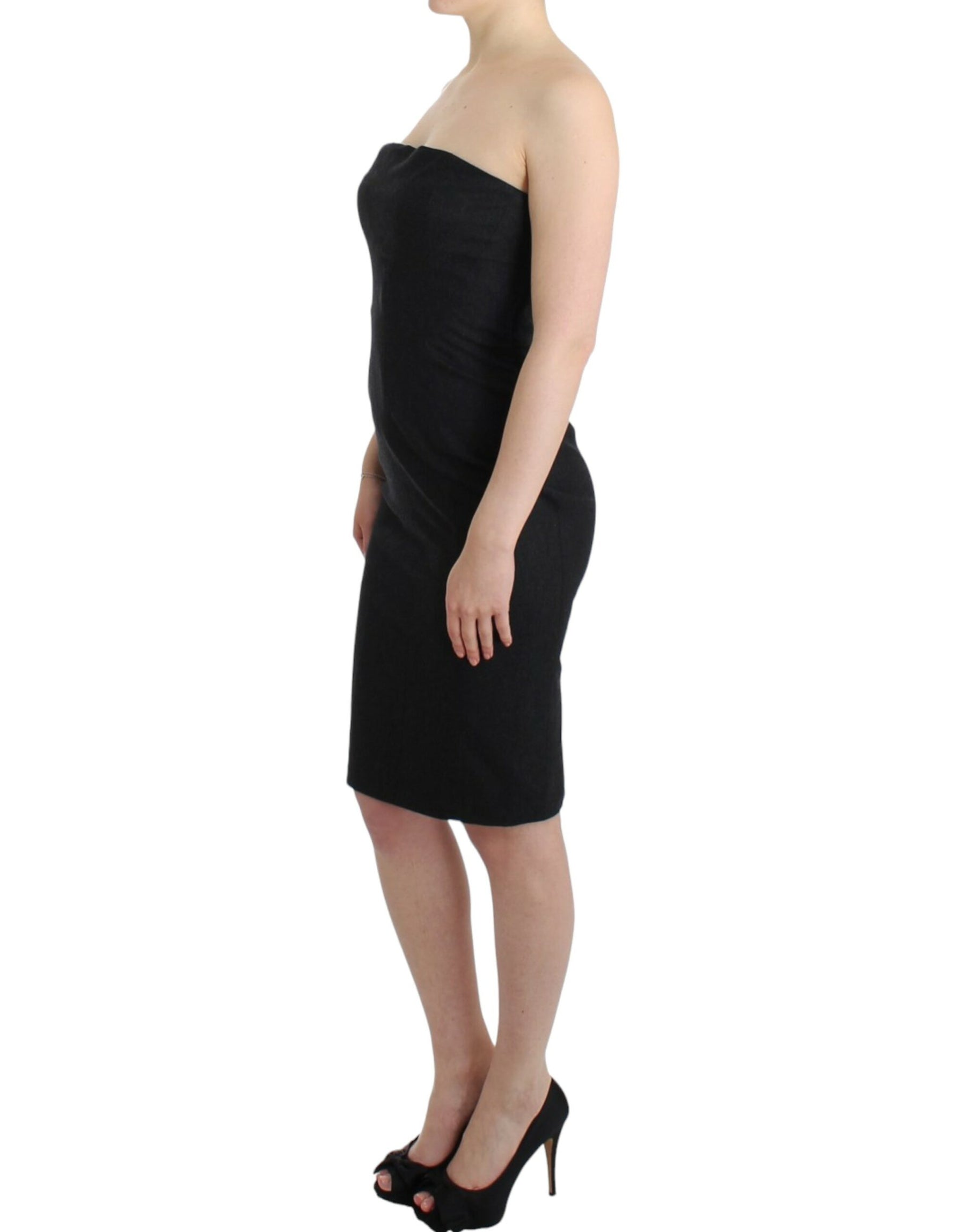 Cavalli Gray strapless dress | Regal Royce