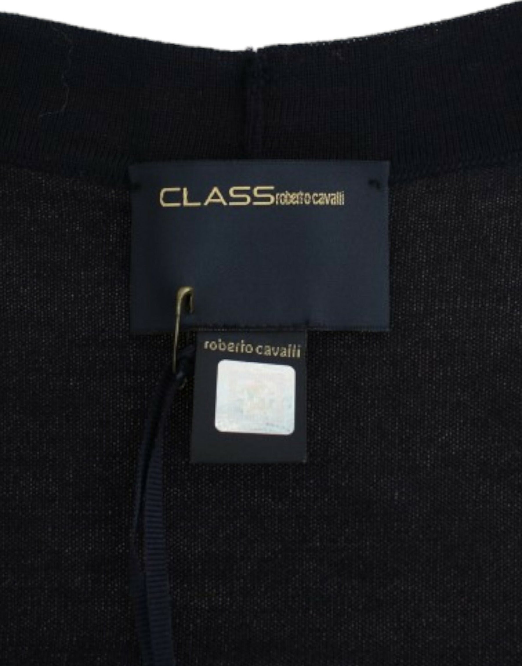 Cavalli Blue cropped wool cardigan | Regal Royce