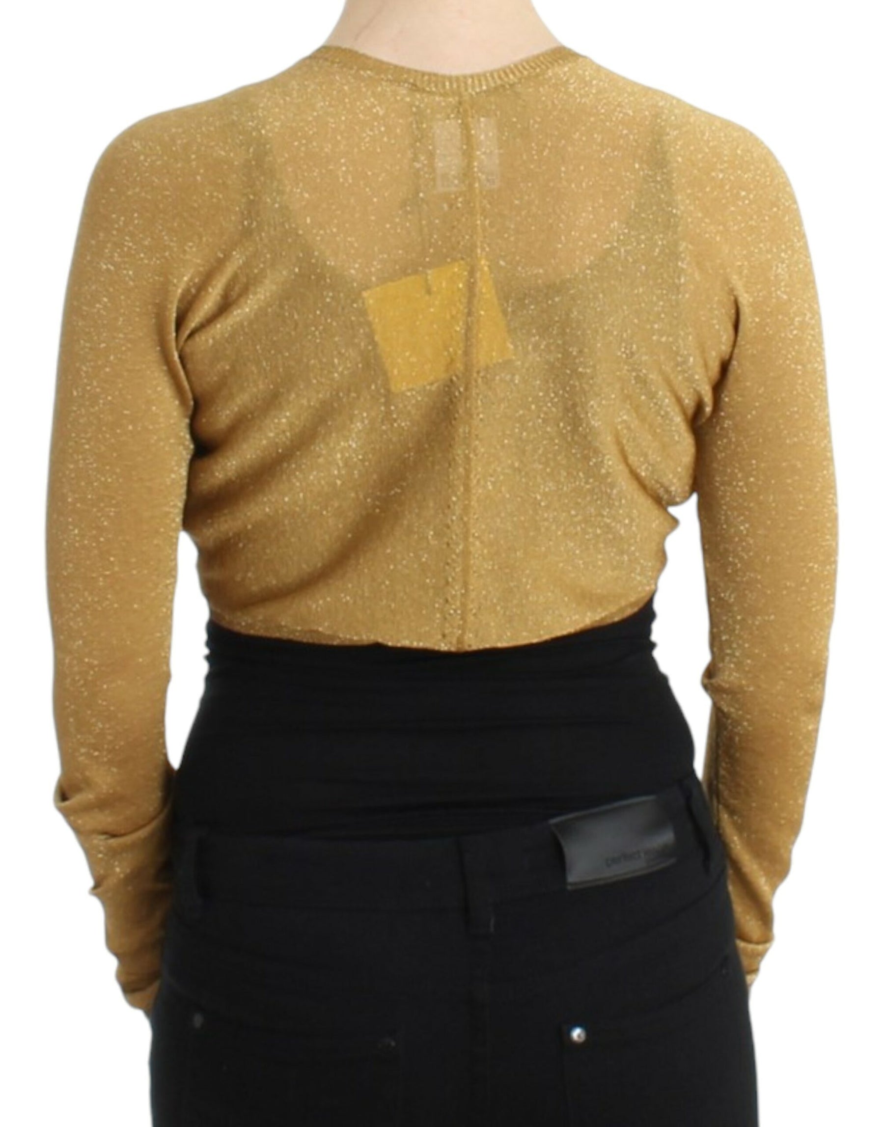 Cavalli Gold embellished gold shrug | Regal Royce