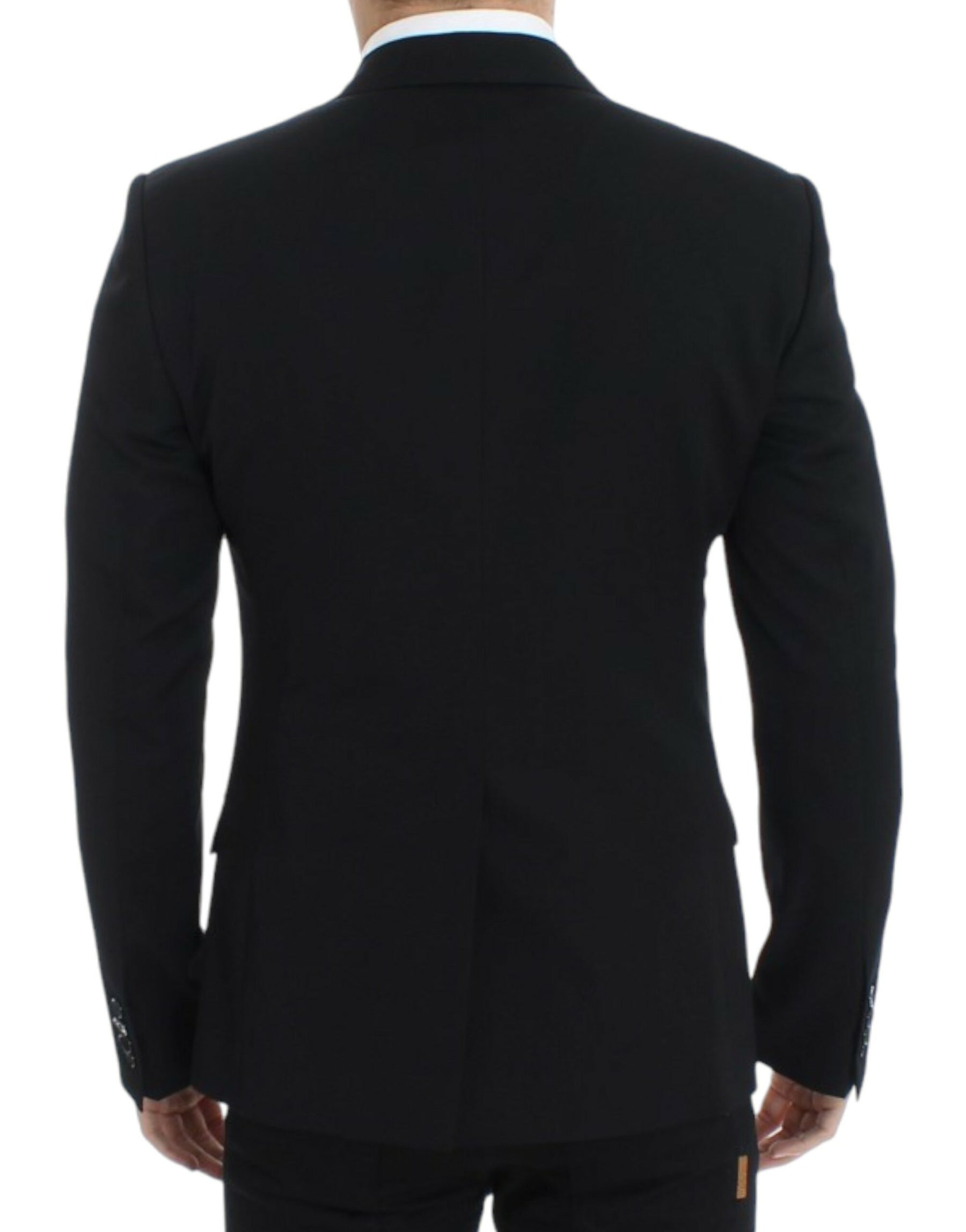 Dolce & Gabbana Black wool slim fit blazer | Regal Royce
