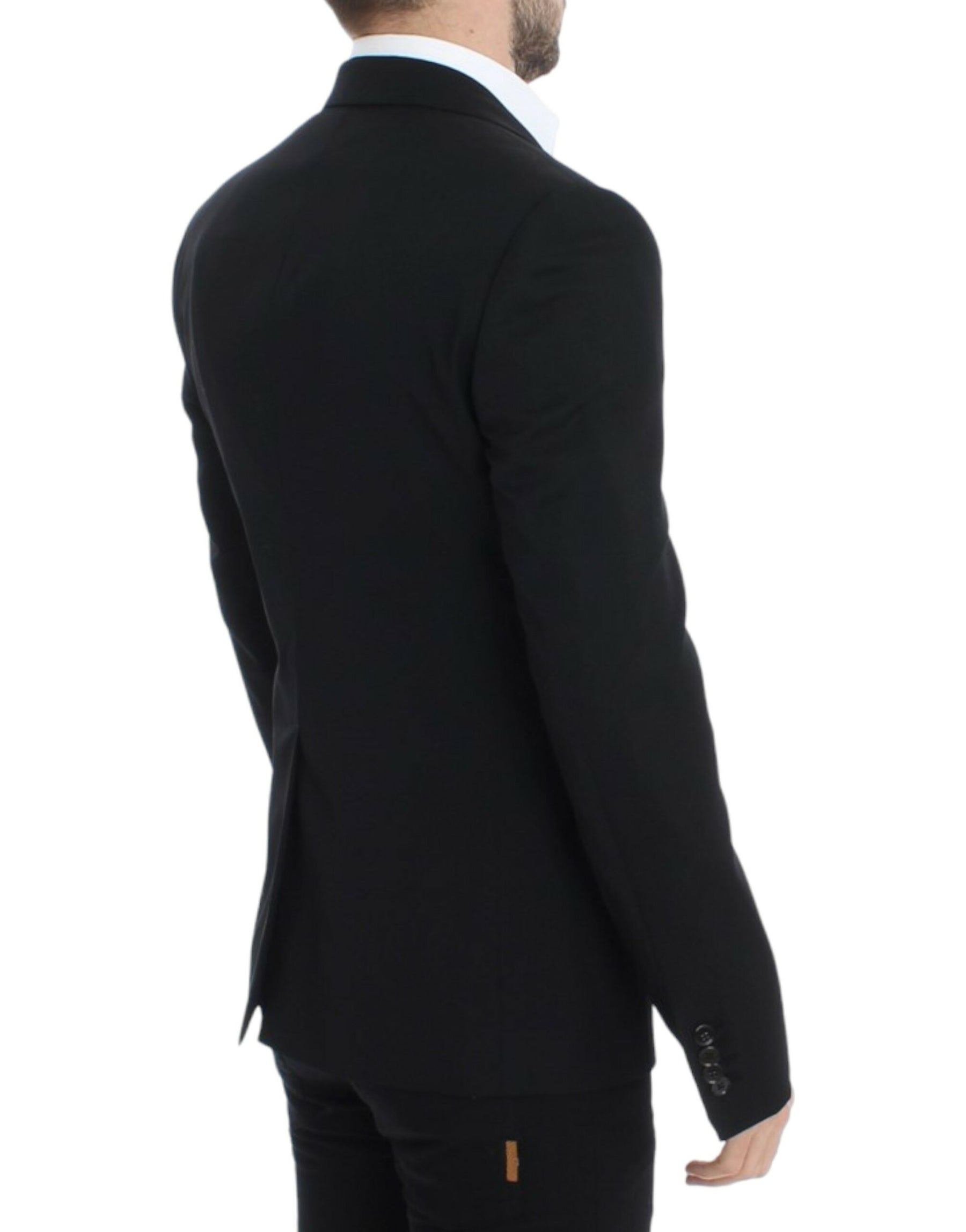 Dolce & Gabbana Black wool slim fit blazer | Regal Royce