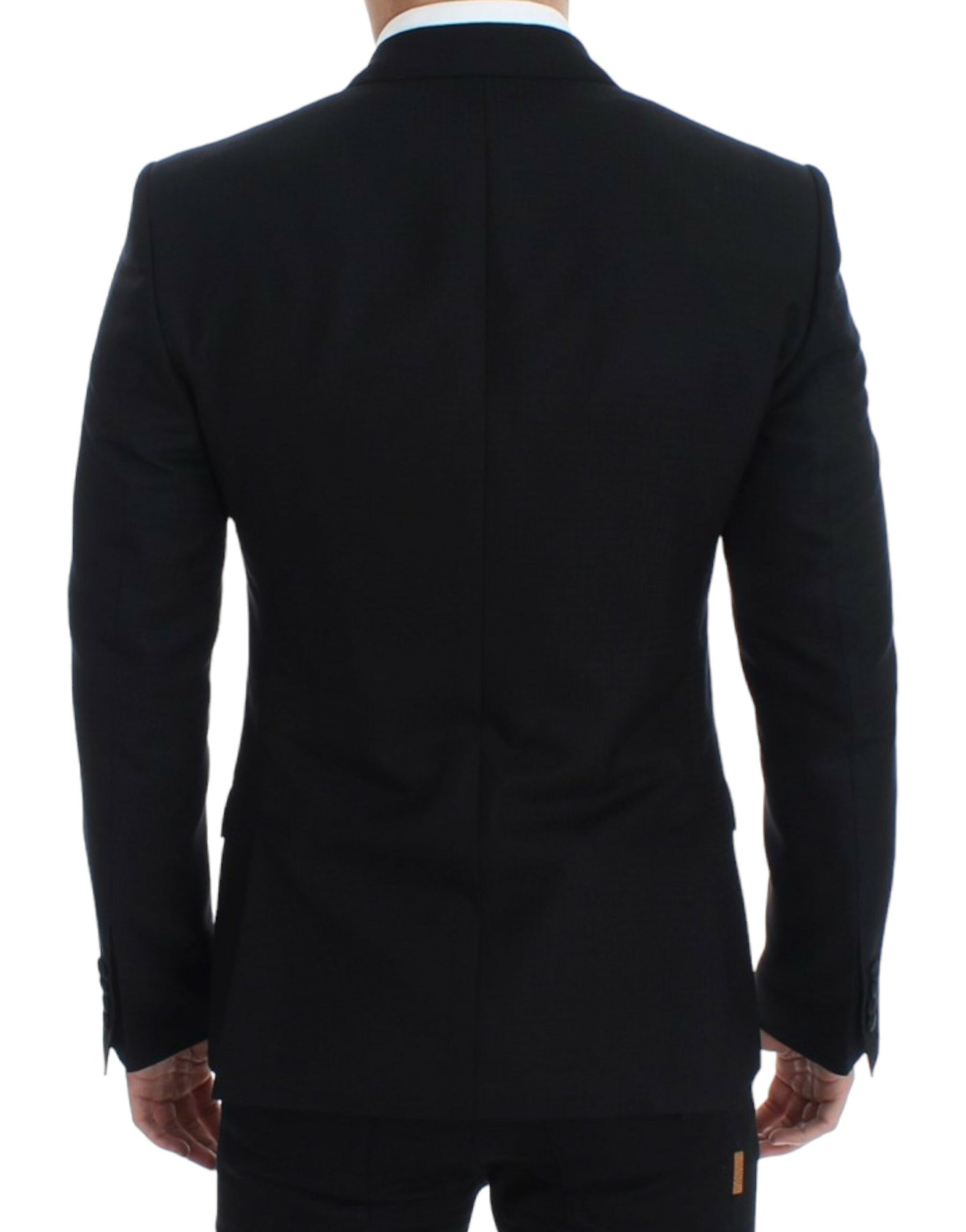 Dolce & Gabbana Black wool silk SICILIA blazer | Regal Royce