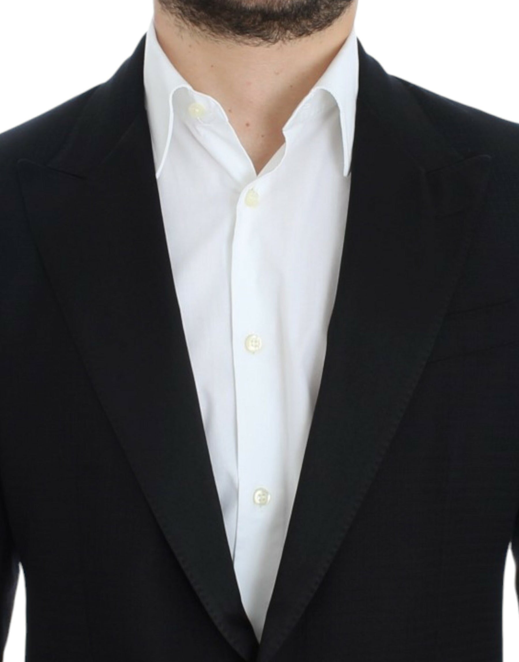 Dolce & Gabbana Black wool silk SICILIA blazer | Regal Royce