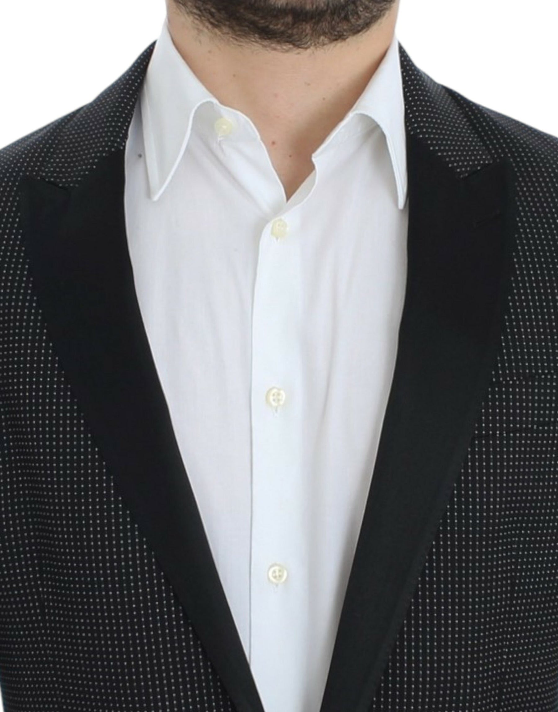 Dolce & Gabbana Black wool slim MARTINI blazer | Regal Royce