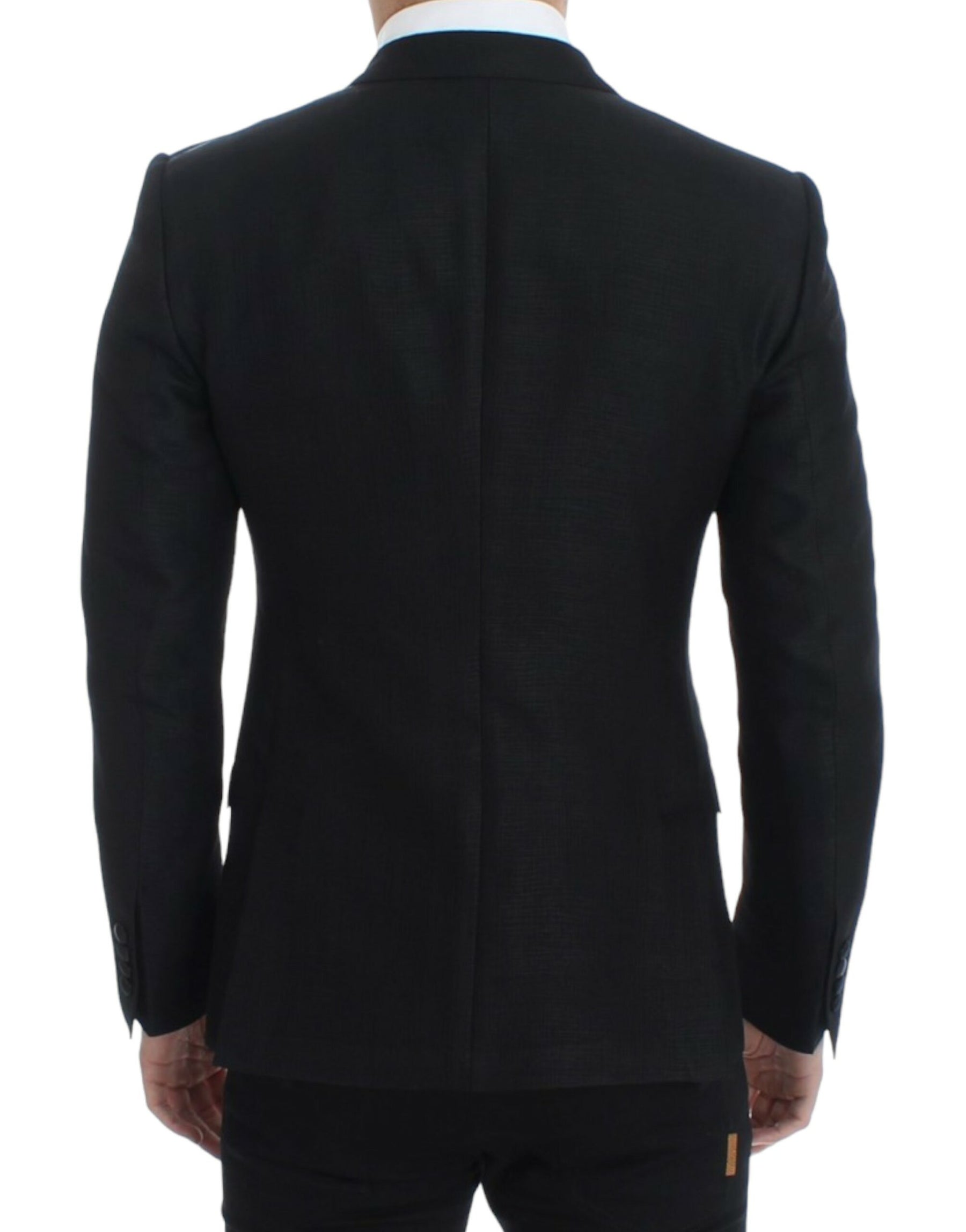 Dolce & Gabbana Black wool MARTINI slim blazer | Regal Royce