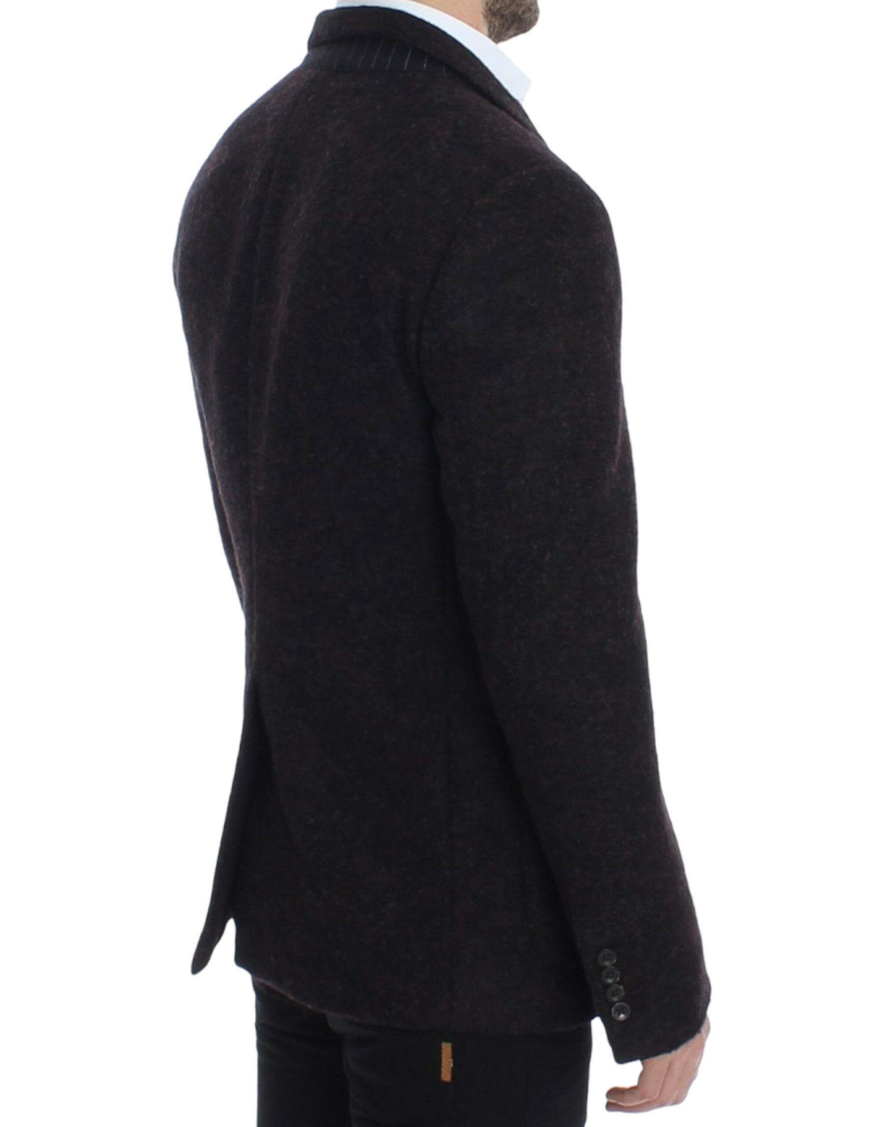 Dolce & Gabbana Bordeaux alpaga two button blazer | Regal Royce