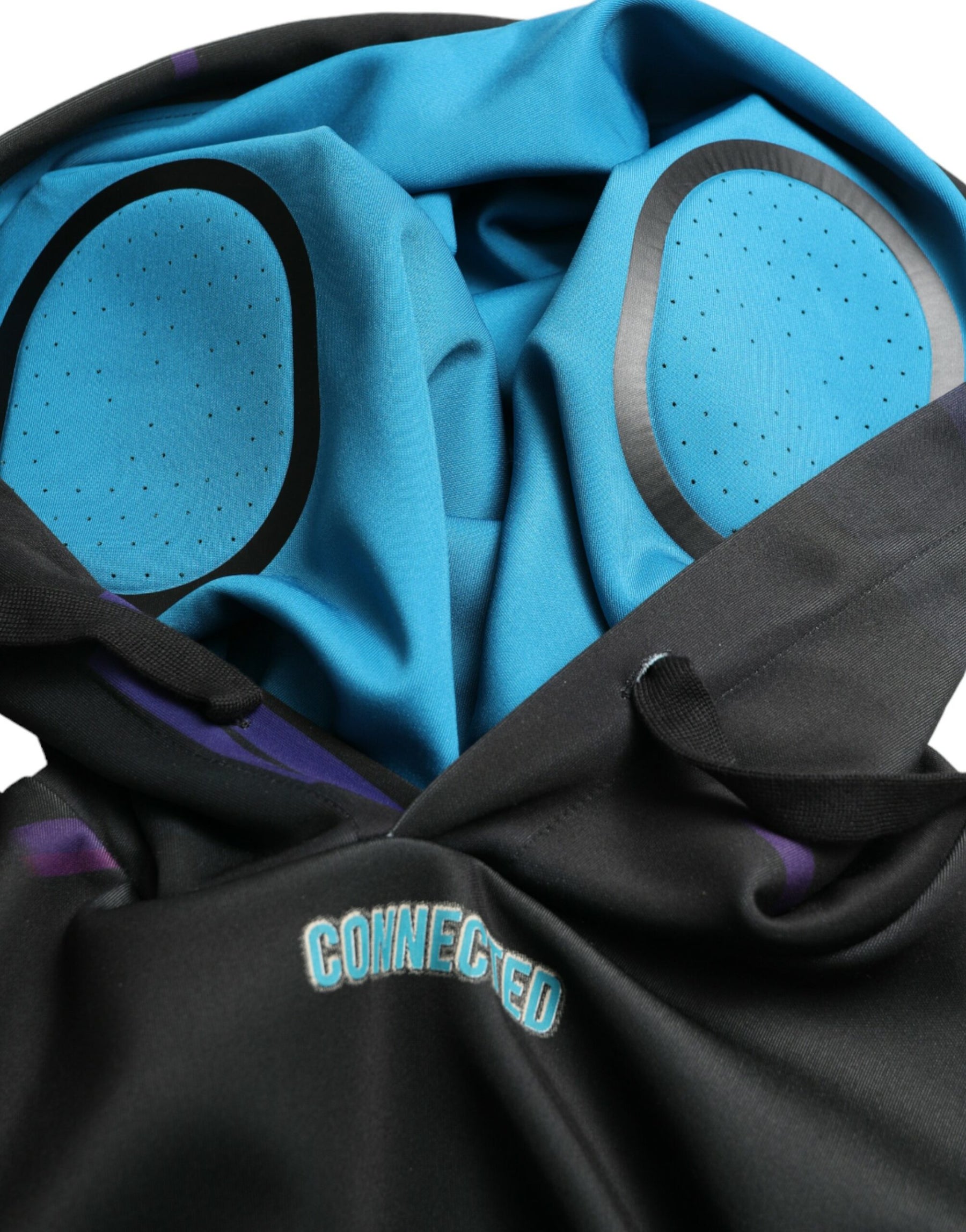 Dolce & Gabbana Black Logo Print Hooded Sweatshirt Sweater | Regal Royce