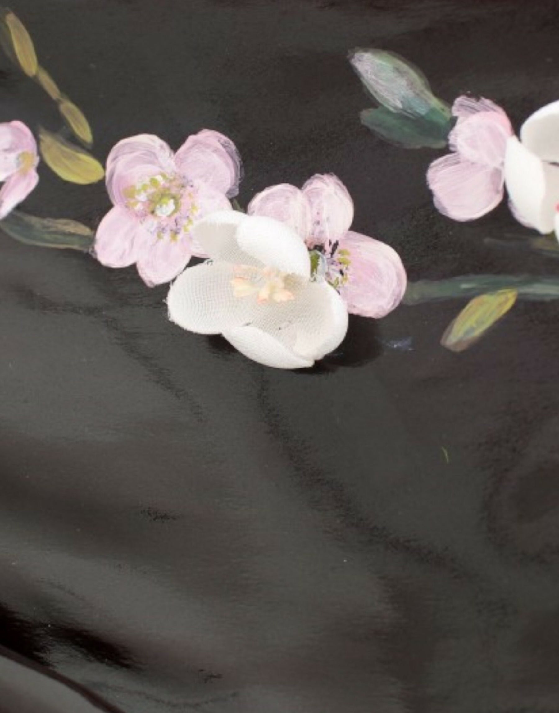 Dolce & Gabbana Black floral 3/4 Sleeve sheath dress | Regal Royce