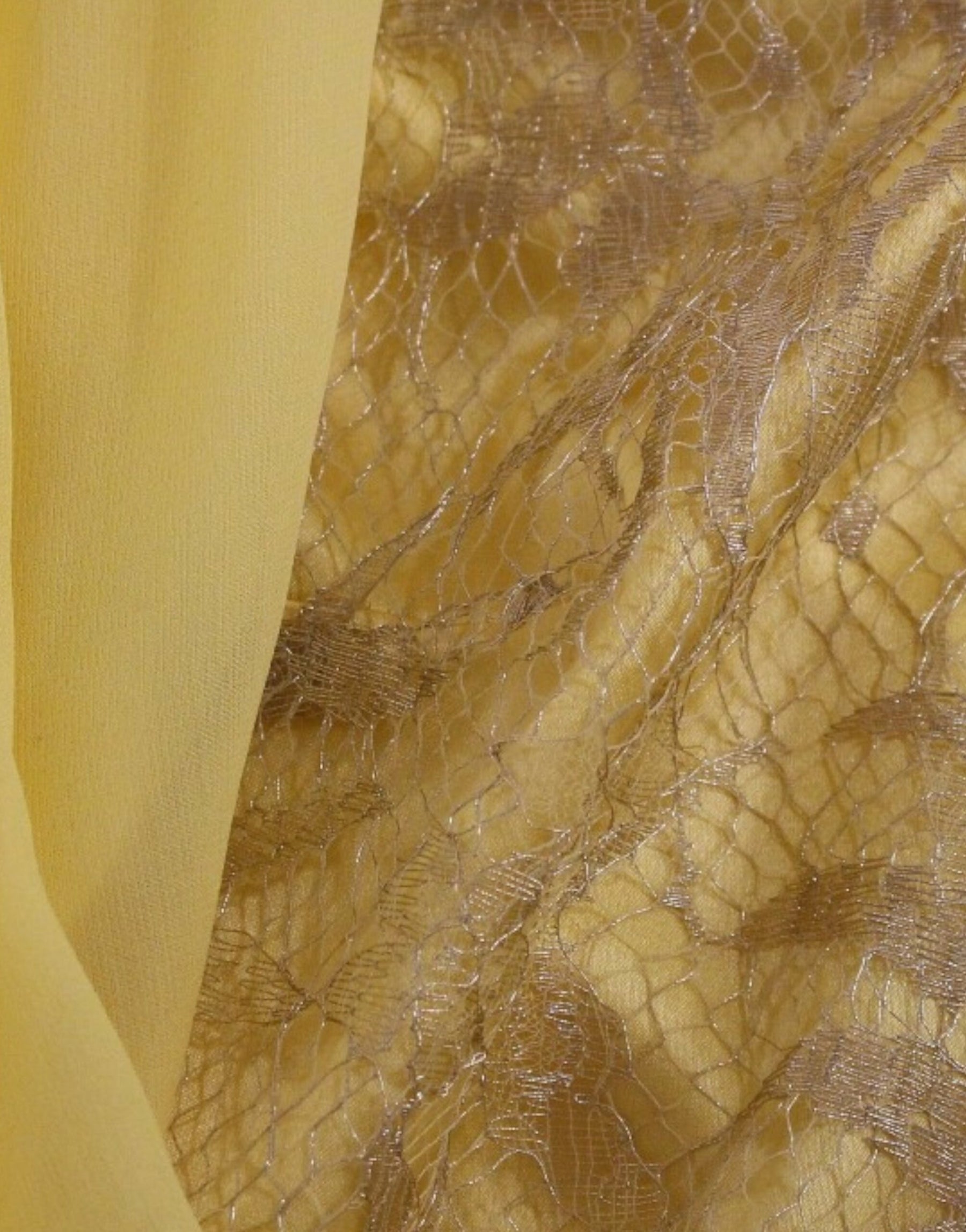 Dolce & Gabbana Yellow lace crystal mini dress | Regal Royce