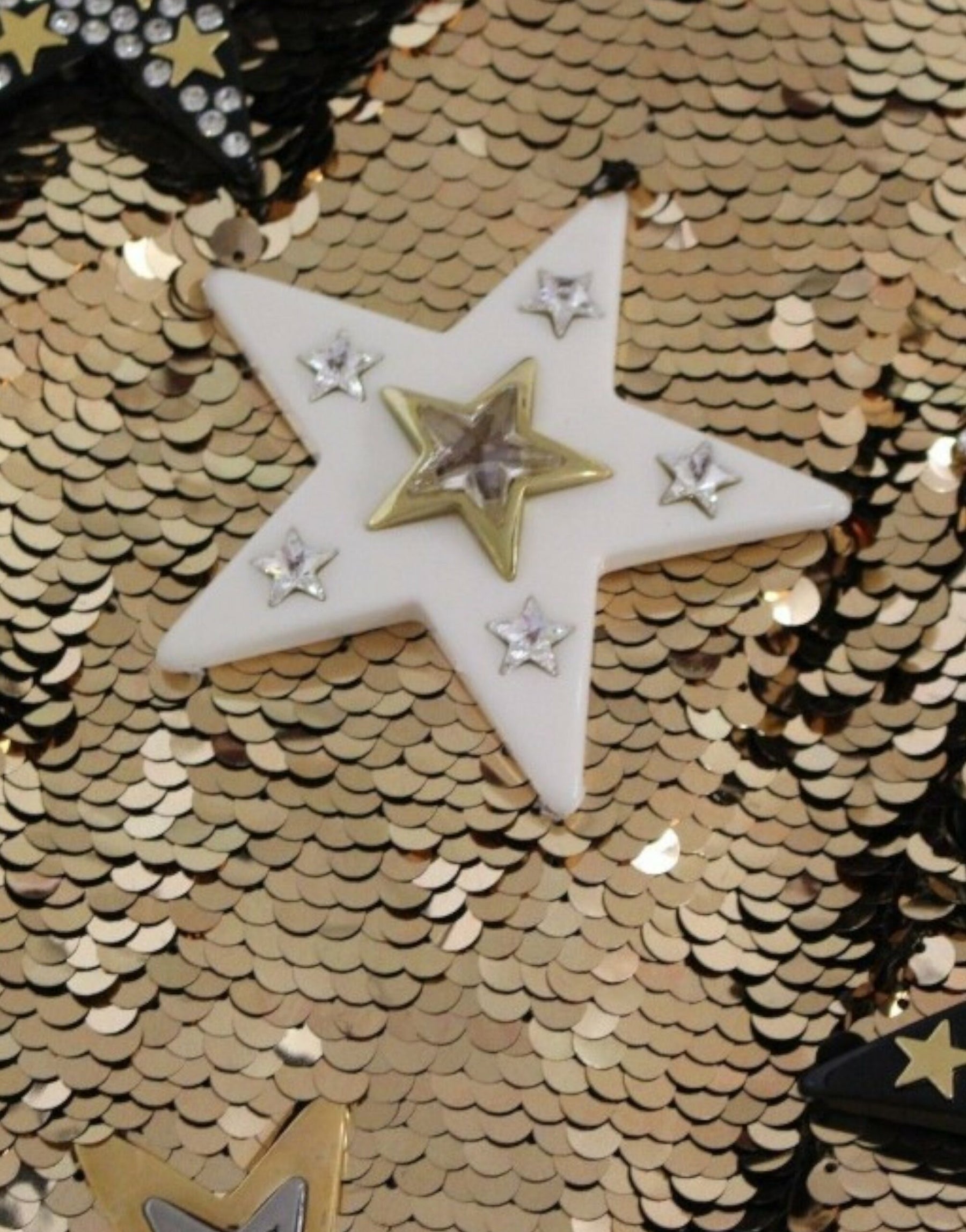 Dolce & Gabbana Masterpiece gold sequined crystal swarovski dress | Regal Royce