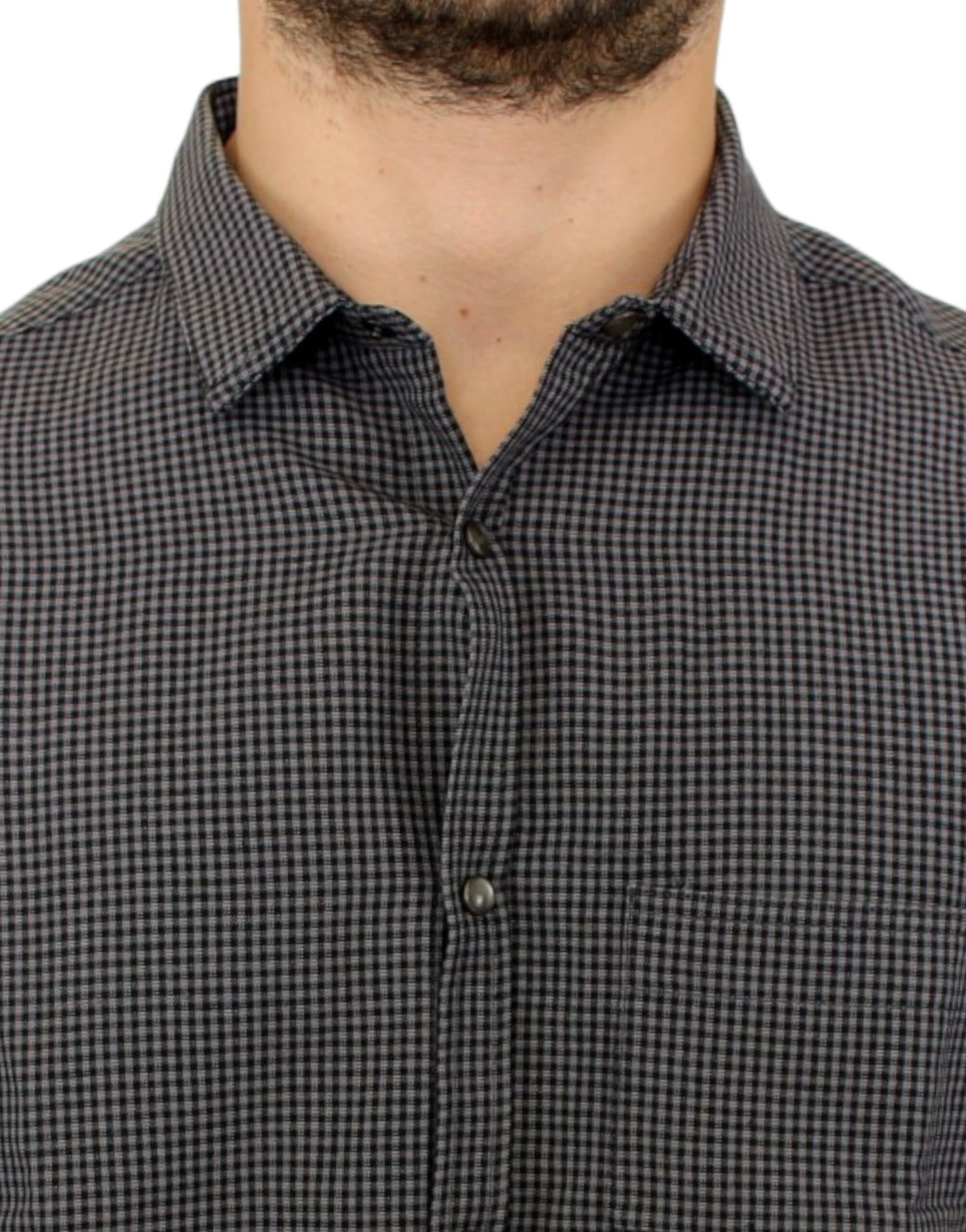 Costume National Gray linen casual shirt | Regal Royce