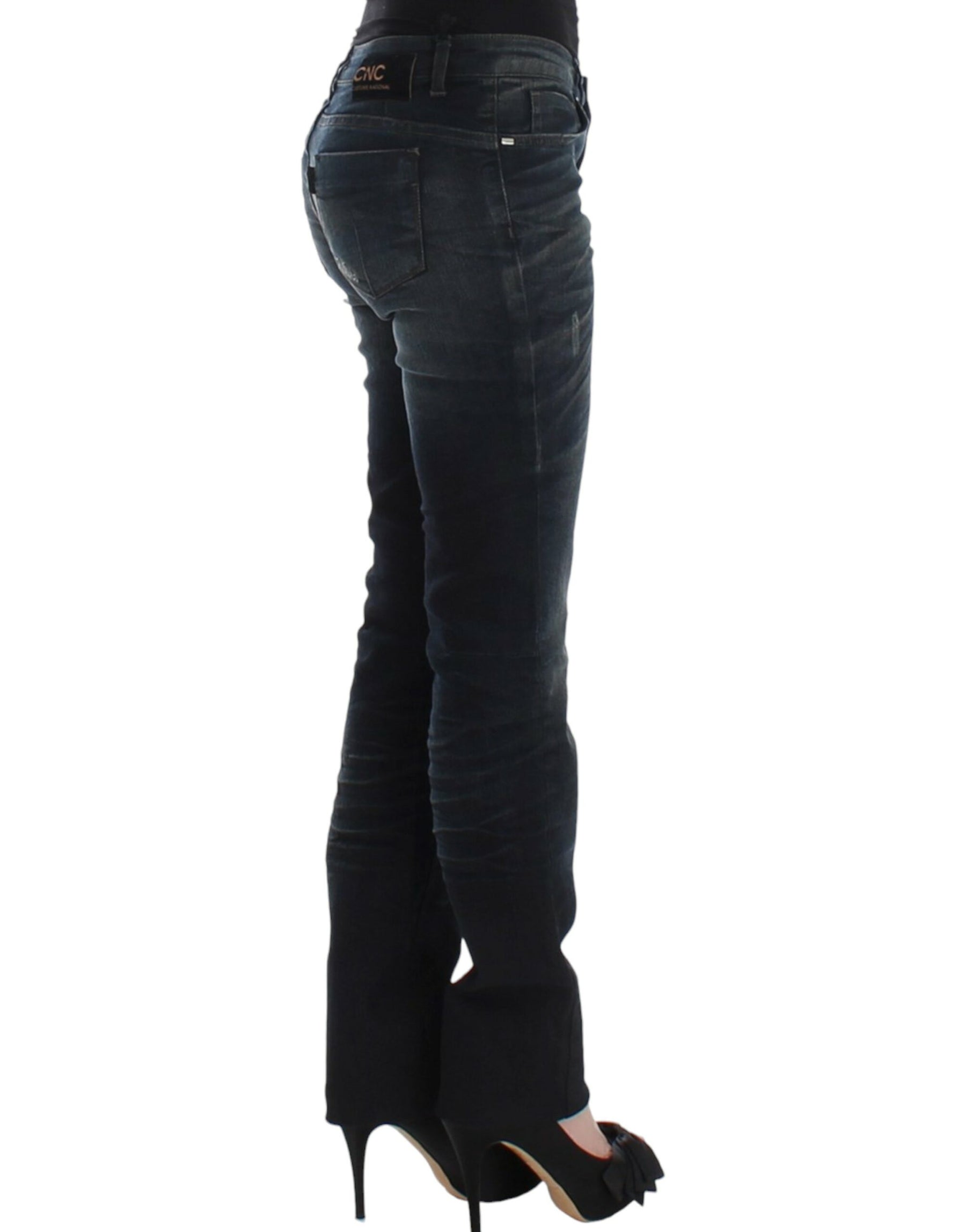 Costume National Blue skinnny leg jeans | Regal Royce