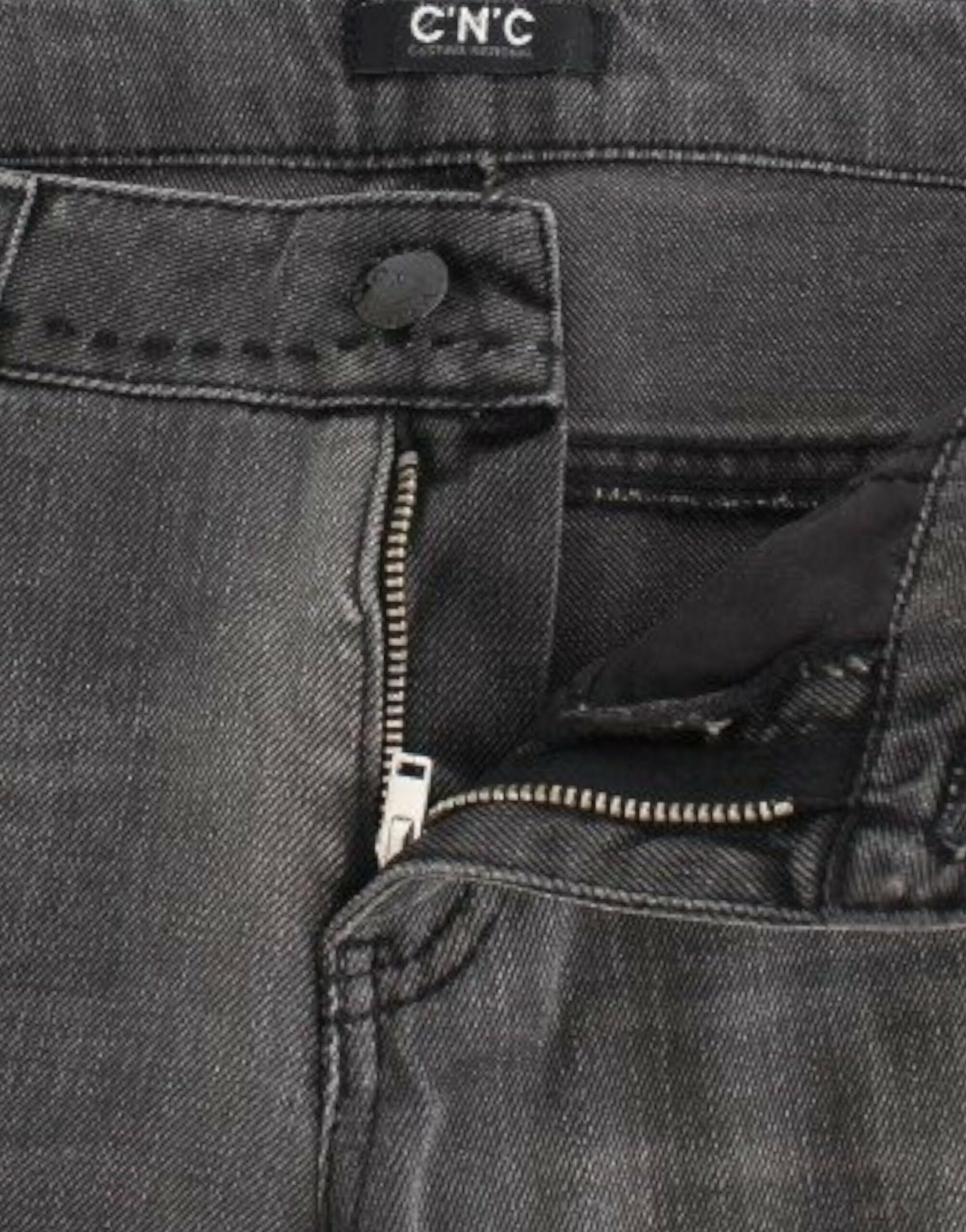 Costume National Gray straight leg jeans | Regal Royce