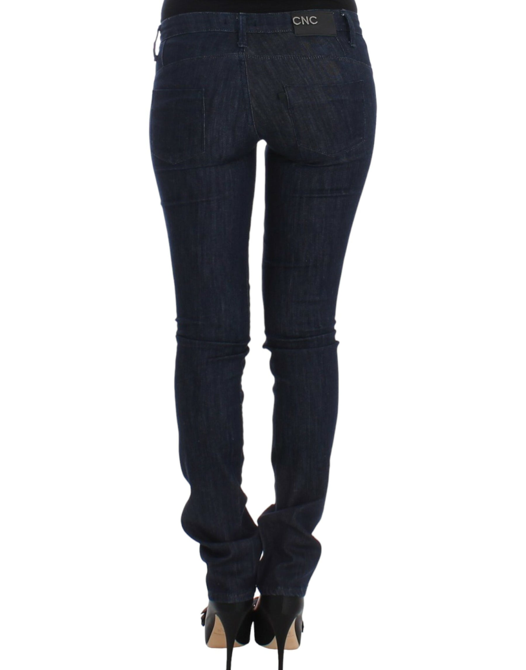 Costume National Blue skinny leg jeans | Regal Royce