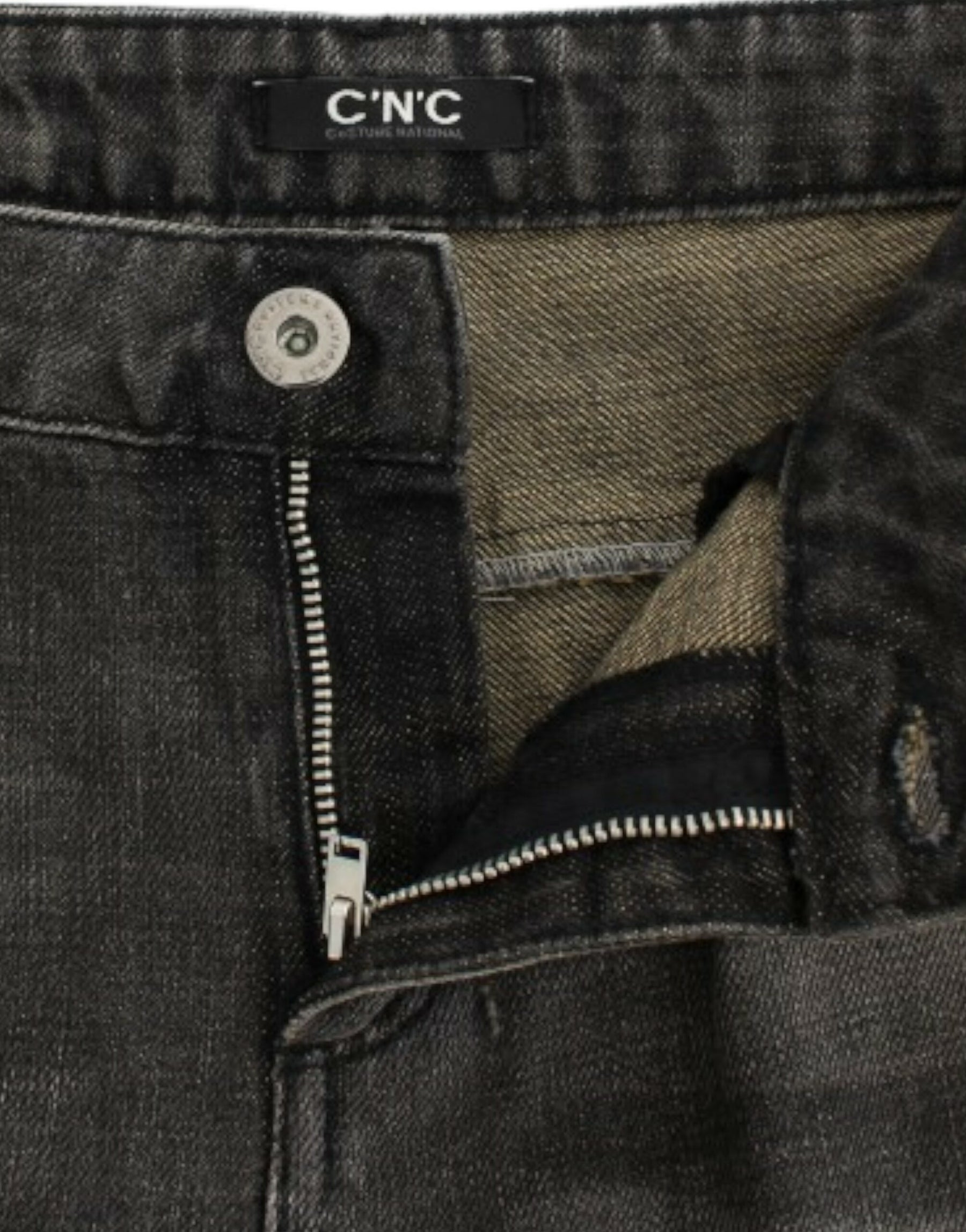 Costume National Gray distressed jeans | Regal Royce