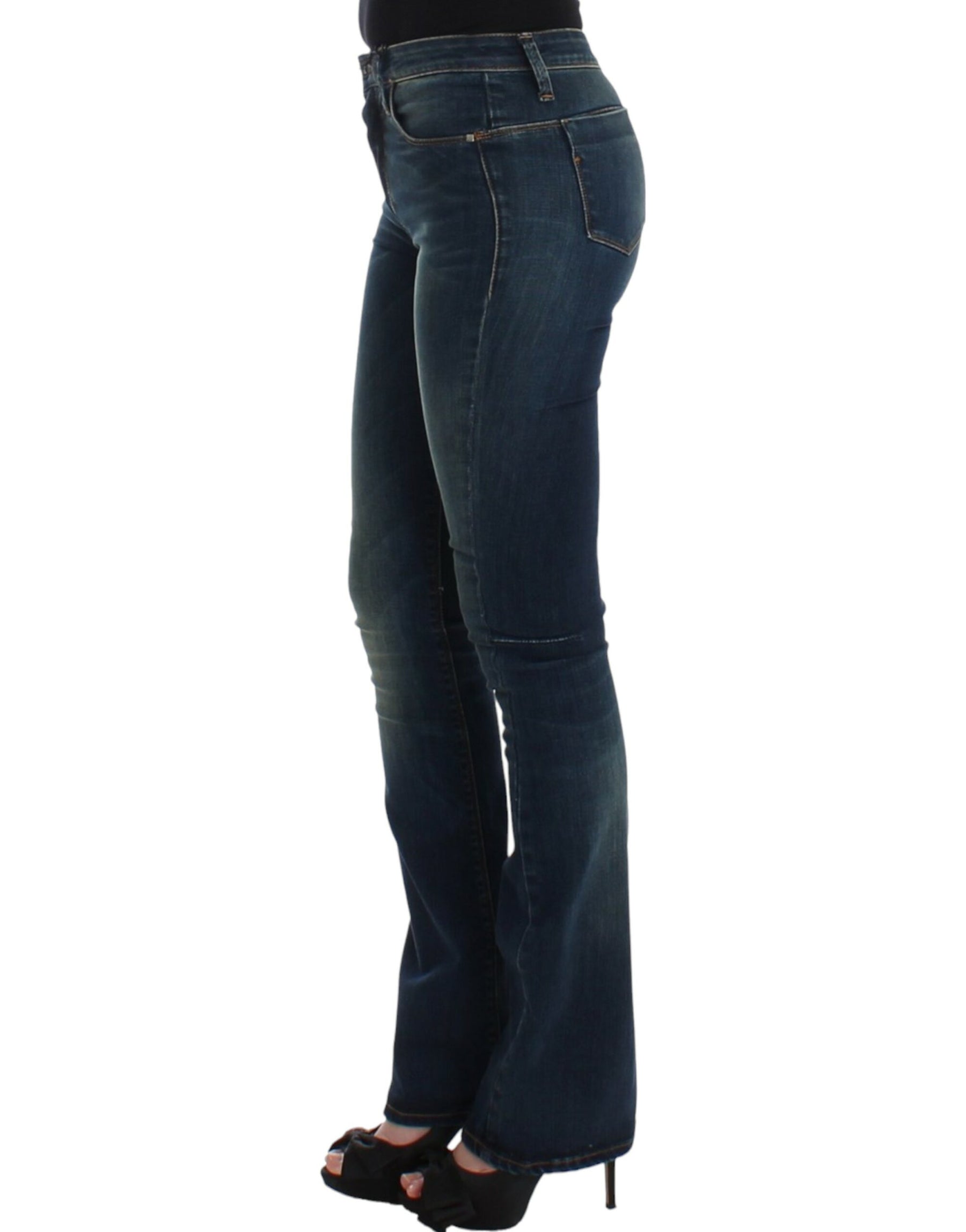 Costume National Blue straight leg jeans | Regal Royce