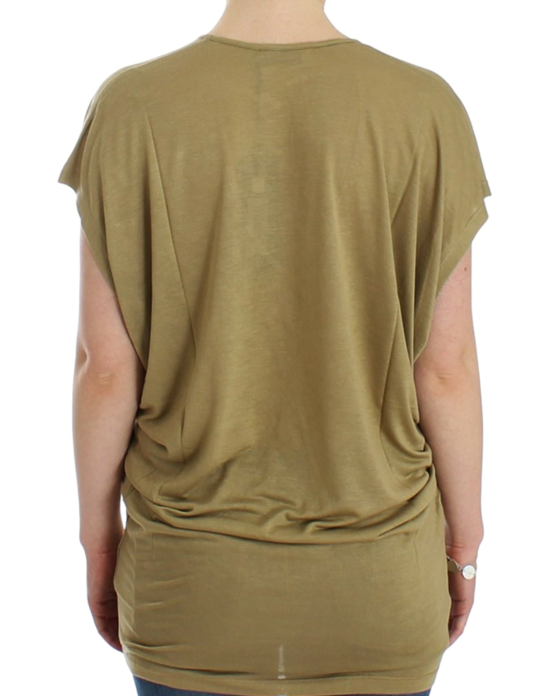 Costume National Green print shortsleeve t-shirt | Regal Royce