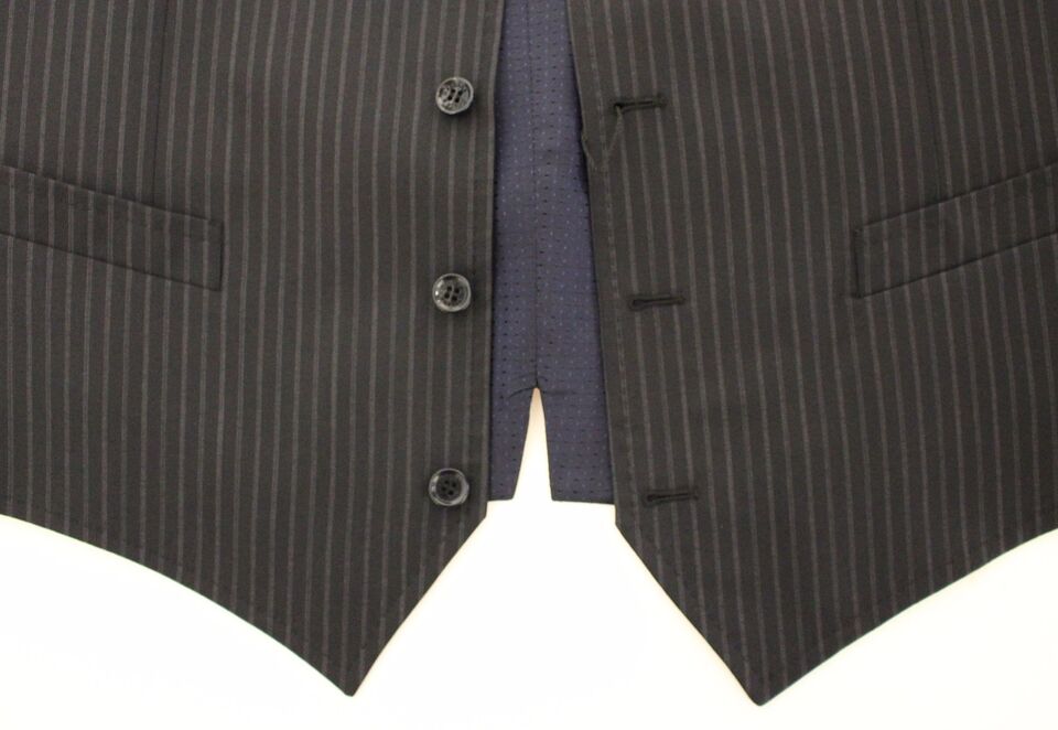 Dolce & Gabbana Gray Stretch Formal Dress Vest Gilet | Regal Royce