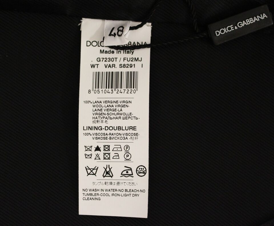 Dolce & Gabbana Gray Slim Fit Button Front Dress Formal Vest | Regal Royce