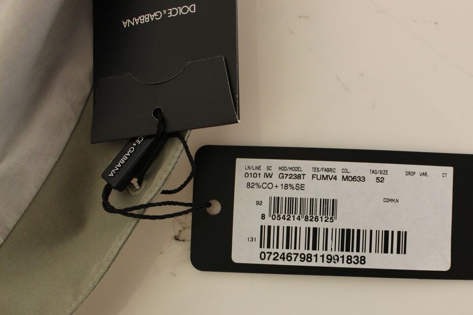 Dolce & Gabbana Beige Cotton Silk Blend Dress Vest Blazer | Regal Royce