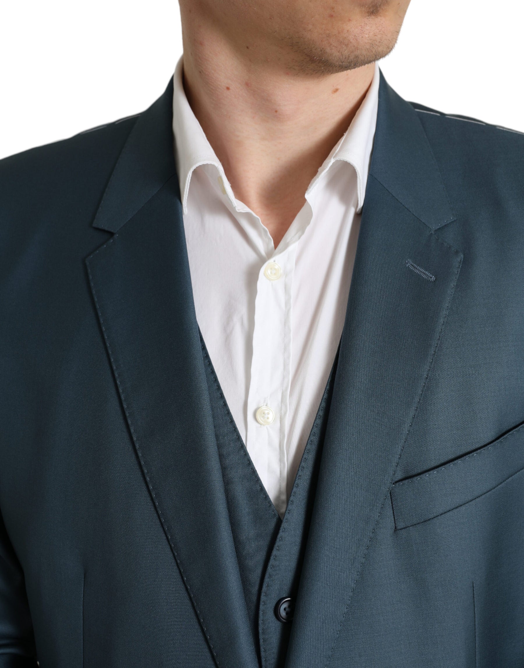 Dolce & Gabbana Green Single Breasted 2 Piece MARTINI Suit | Regal Royce