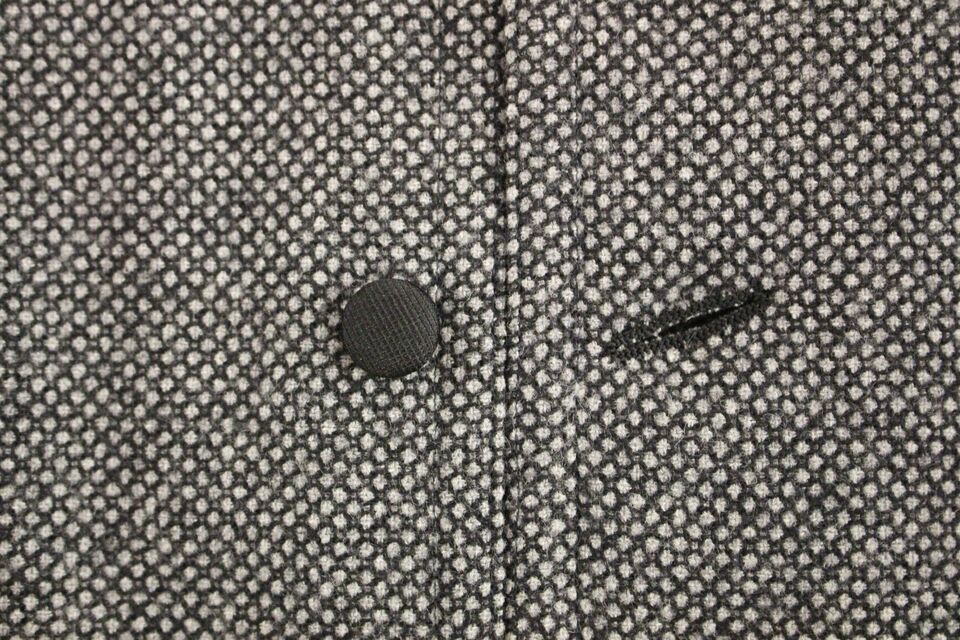 Dolce & Gabbana Gray Cotton Blend Logo Vest Gilet Weste | Regal Royce