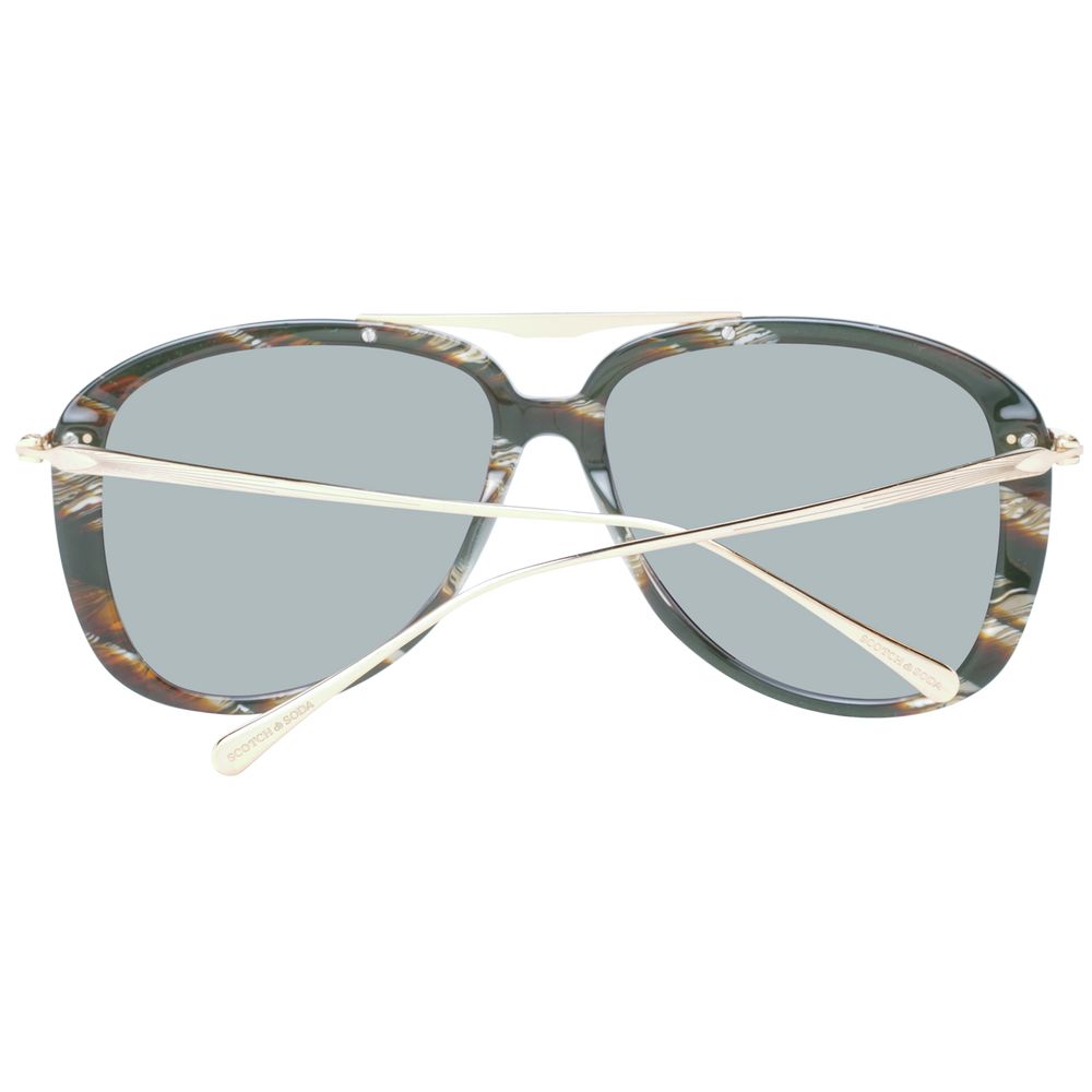 Scotch & Soda Black Metal & Plastic Sunglasses | Regal Royce