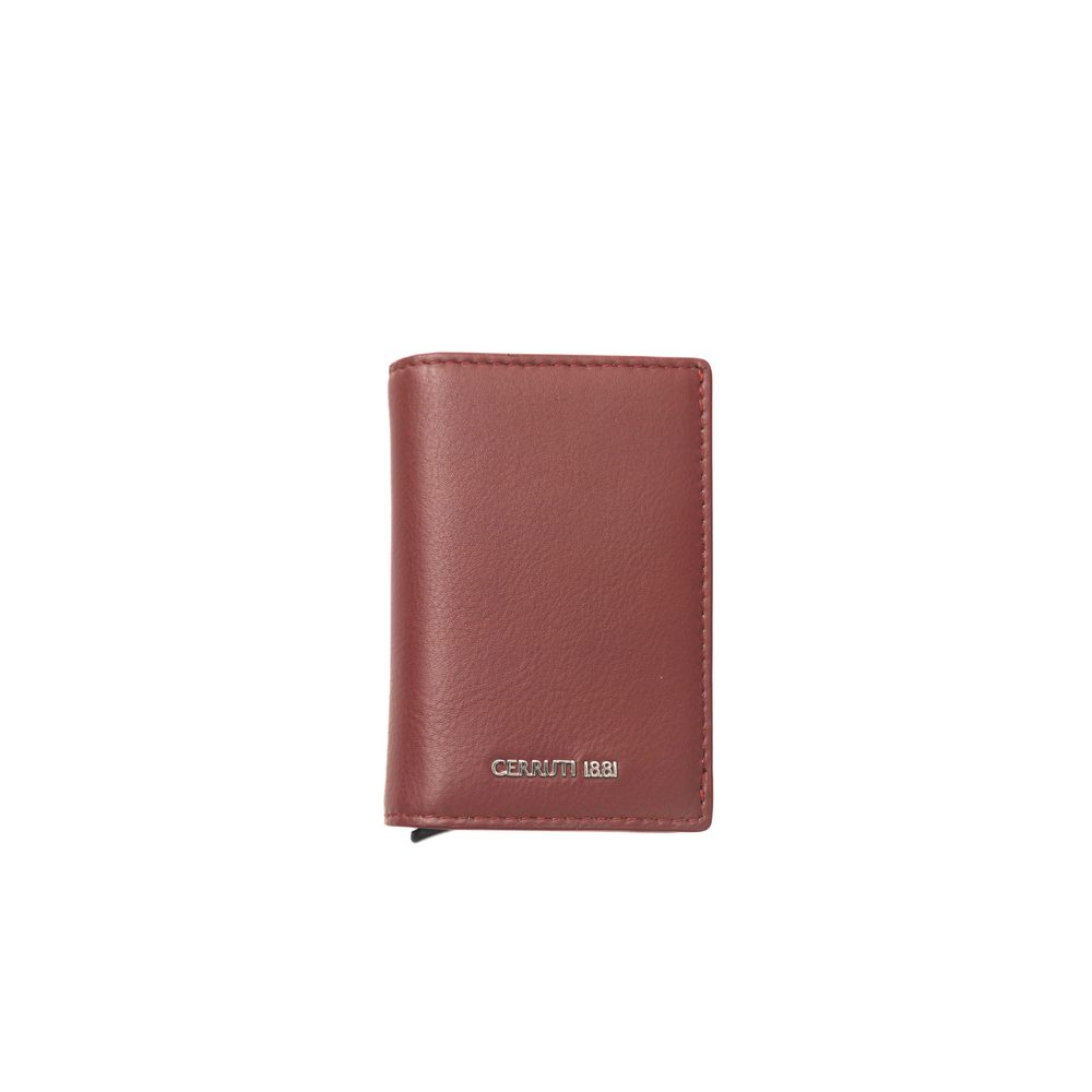 Cerruti 1881 Red Calfskin Men Wallet | Regal Royce