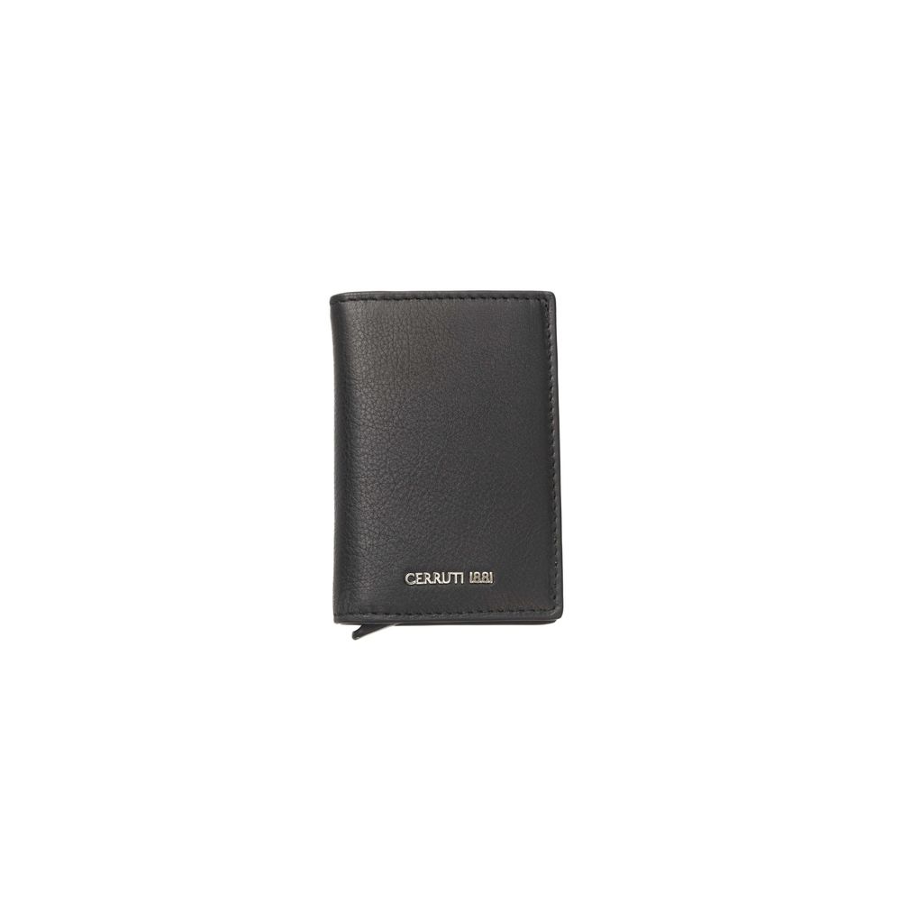 Cerruti 1881 Black Calfskin Wallet | Regal Royce