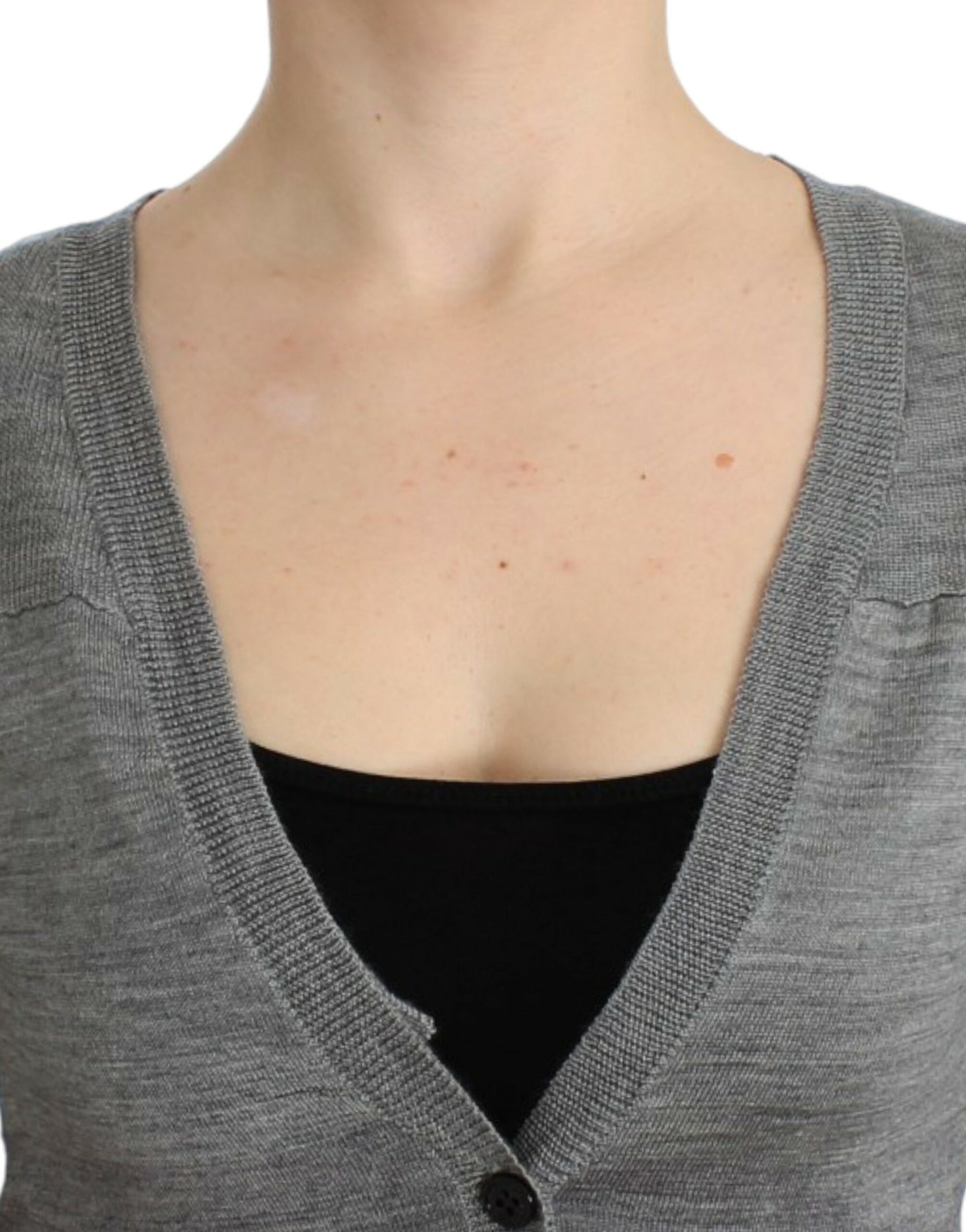 Costume National Gray lightweight cardigan | Regal Royce