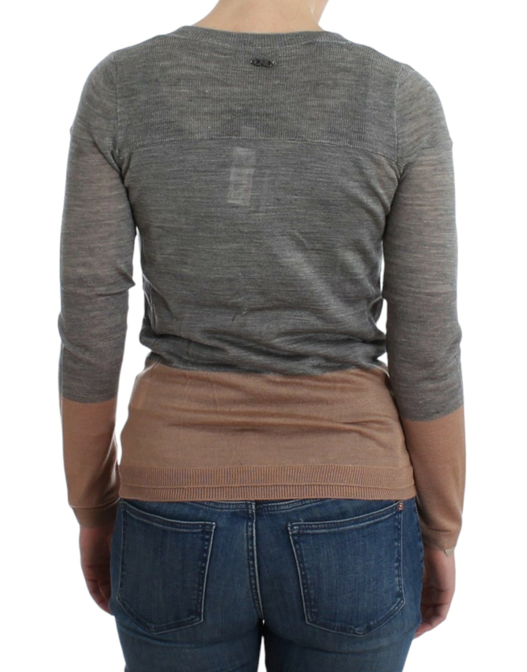 Costume National Gray lightweight cardigan | Regal Royce