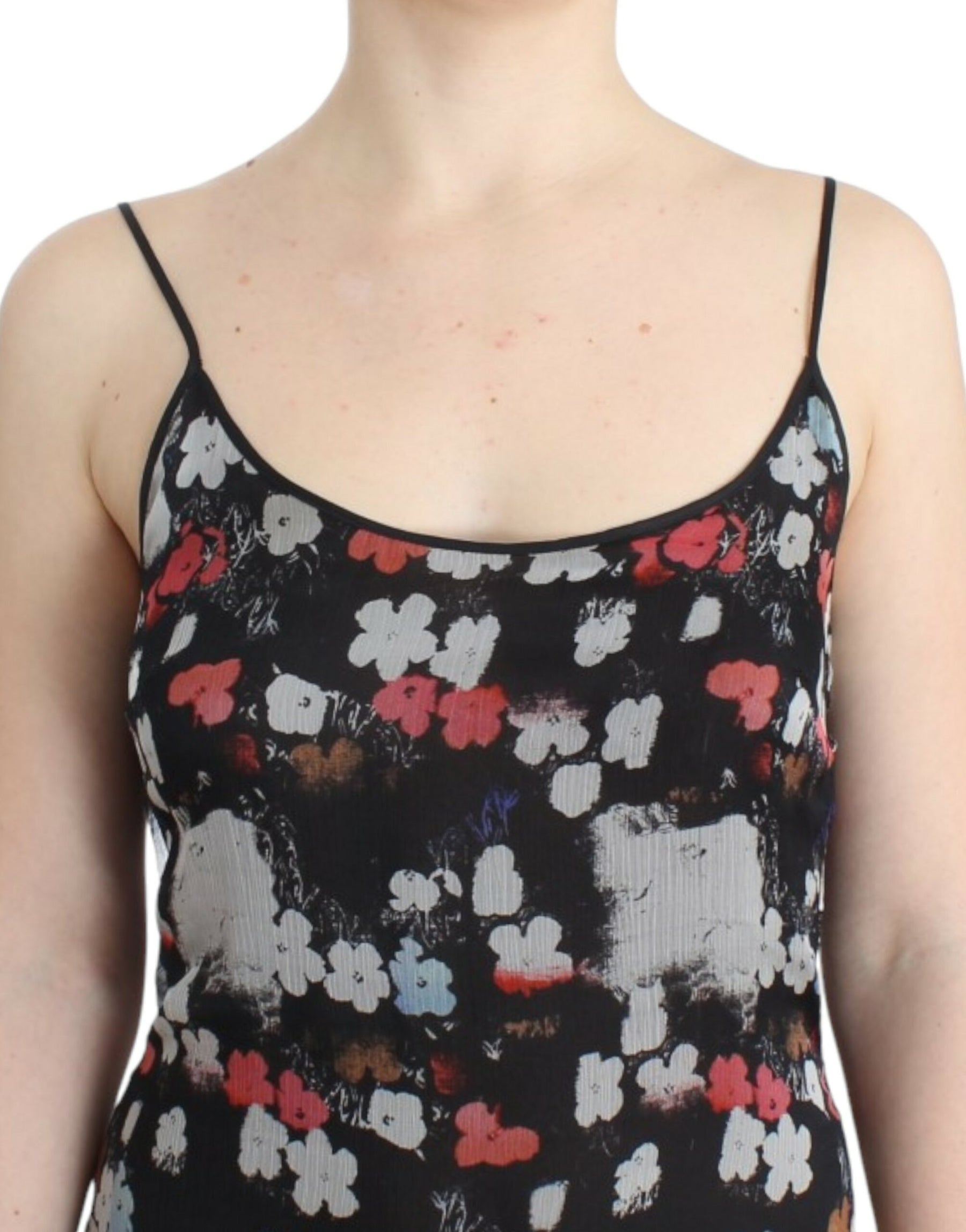 Costume National Floral silk mini dress | Regal Royce