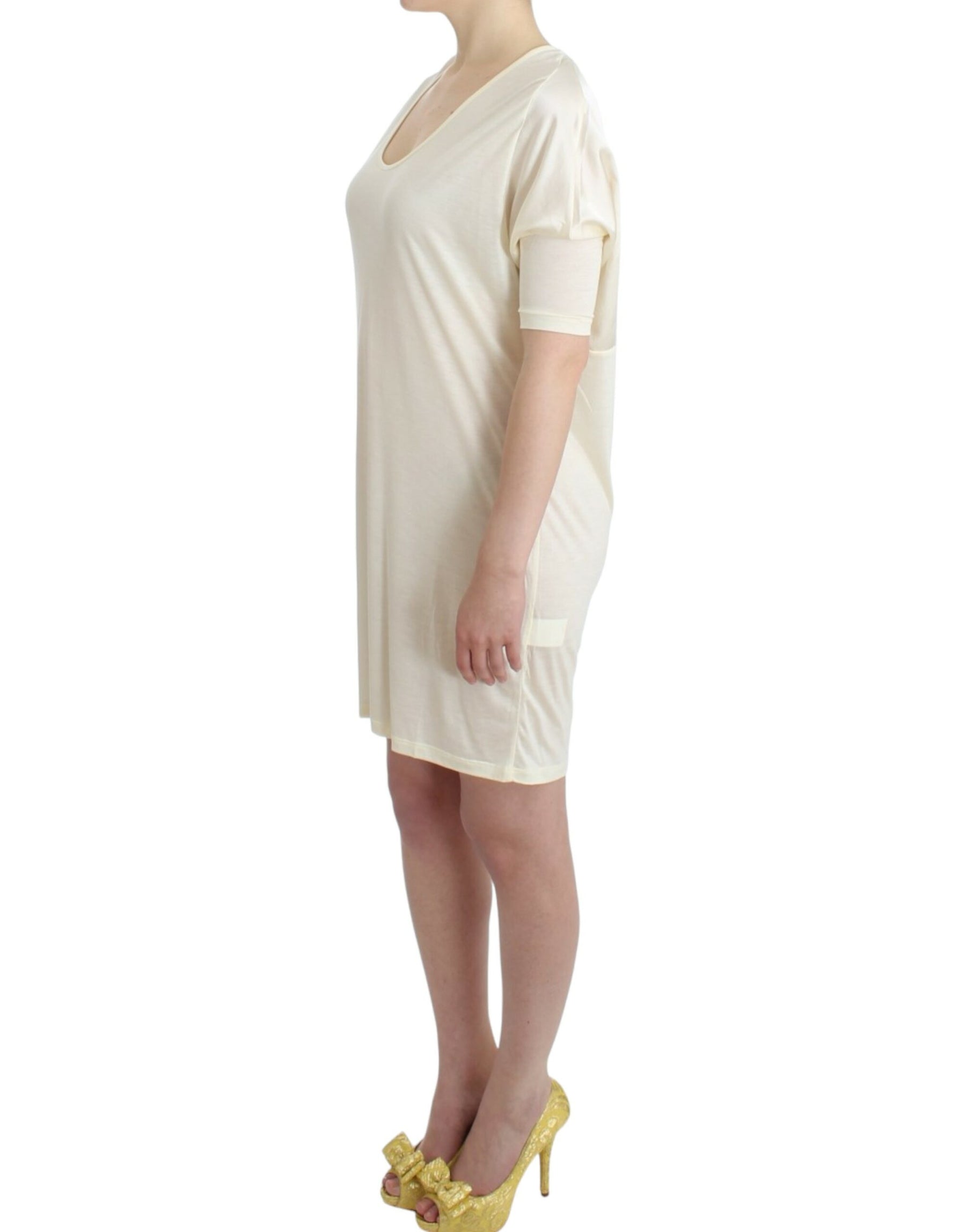 Costume National White modal tube dress | Regal Royce