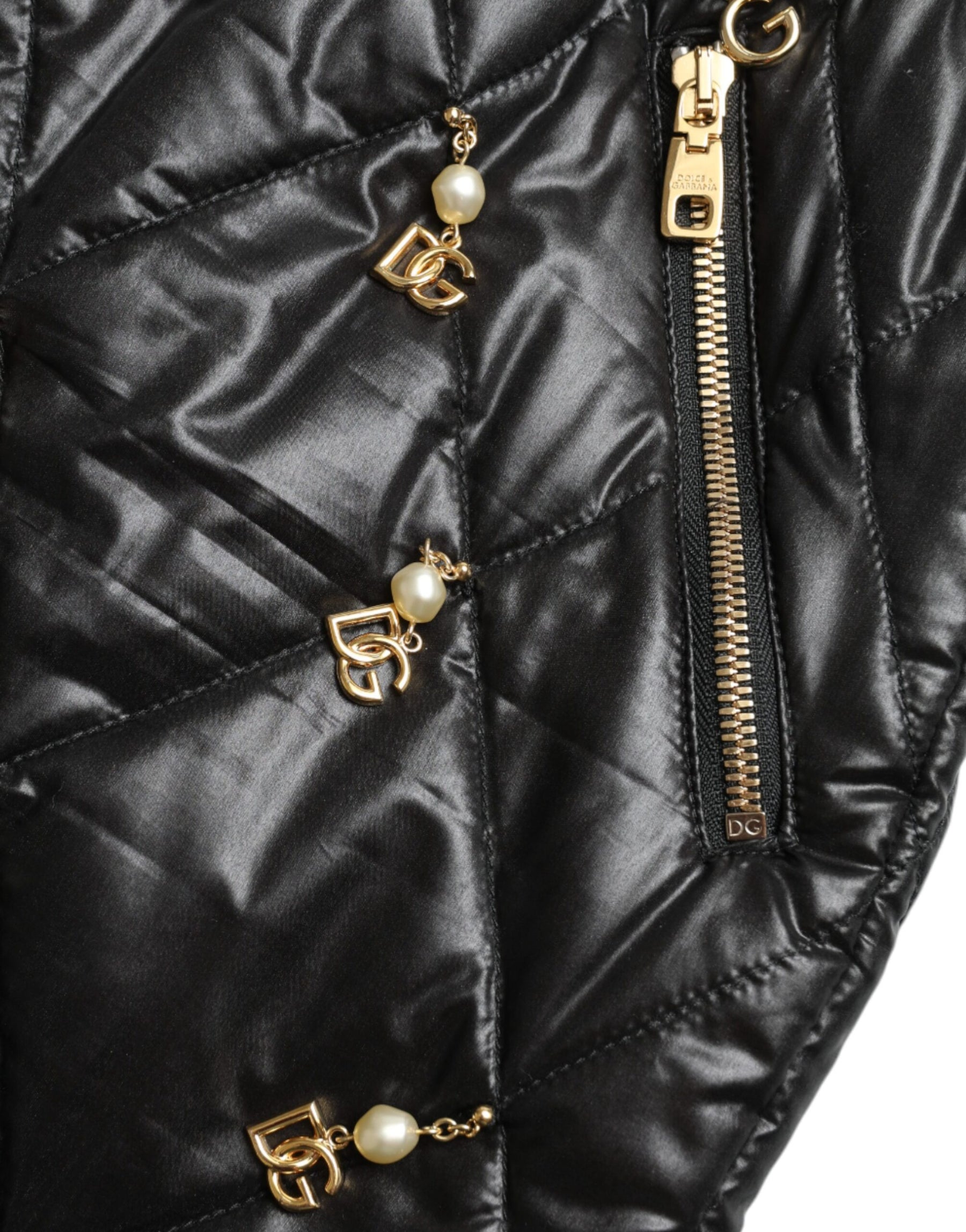 Dolce & Gabbana Black Embellished High Waist Hot Pants Shorts | Regal Royce