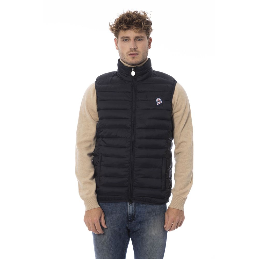 Invicta Black Polyamide Men Vest | Regal Royce