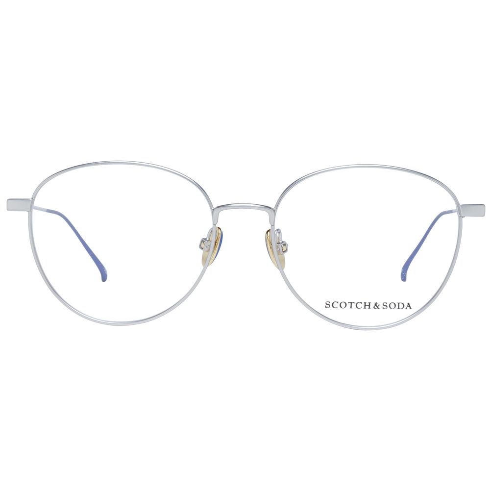 Scotch & Soda Silver Metal Glasses (Frames) | Regal Royce