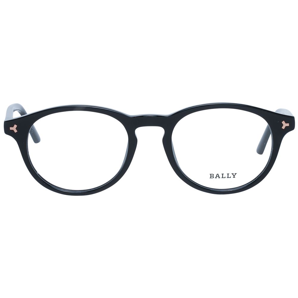 Bally Black Plastic Glasses (Frames) | Regal Royce