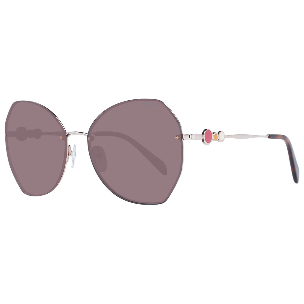 Emilio Pucci Rose Gold Metal Sunglasses | Regal Royce