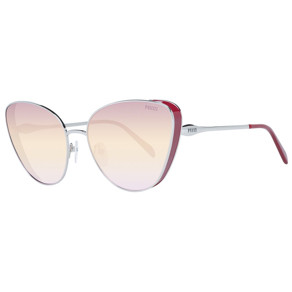 Emilio Pucci Silver Metal Sunglasses | Regal Royce