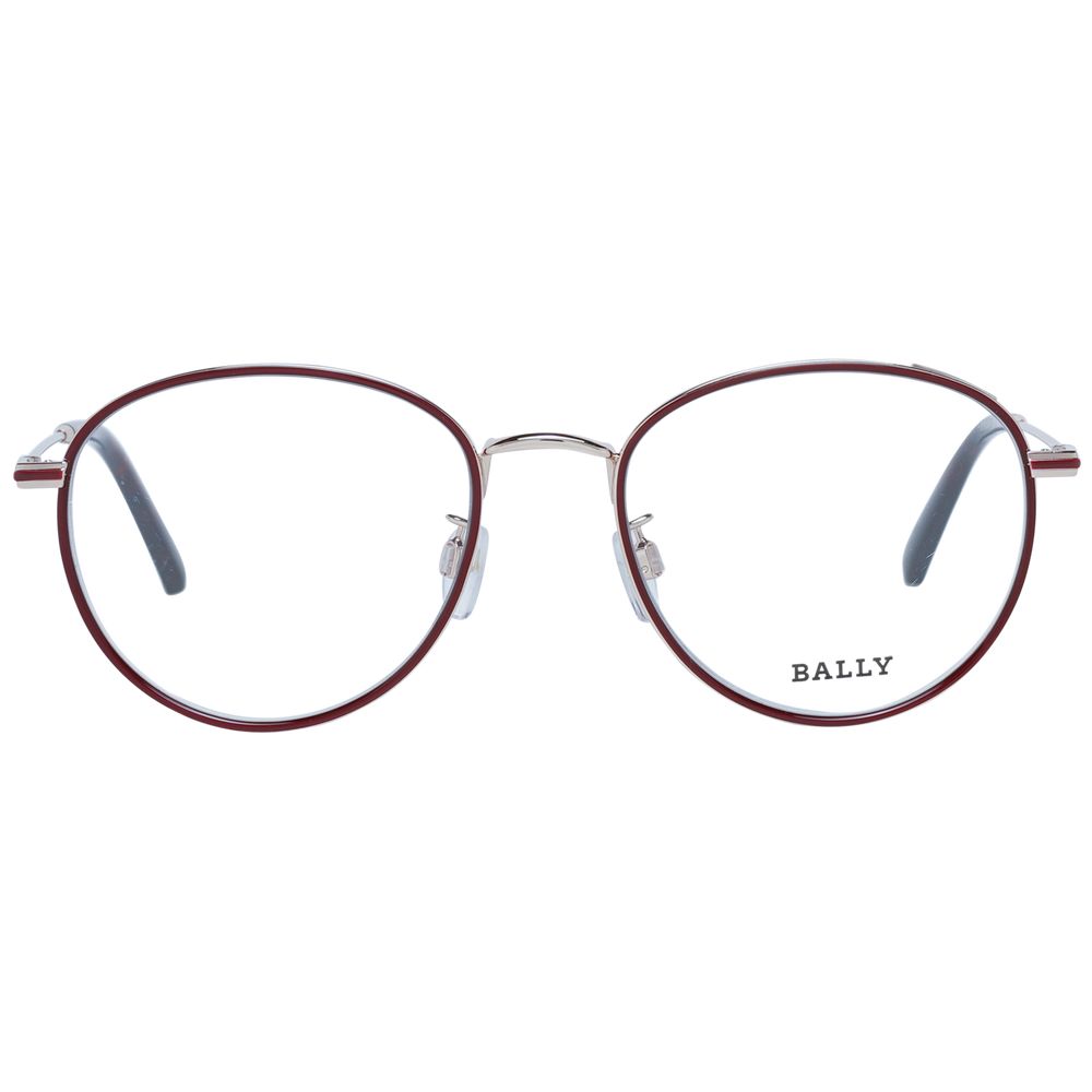 Bally Burgundy Metal Glasses (Frames) | Regal Royce