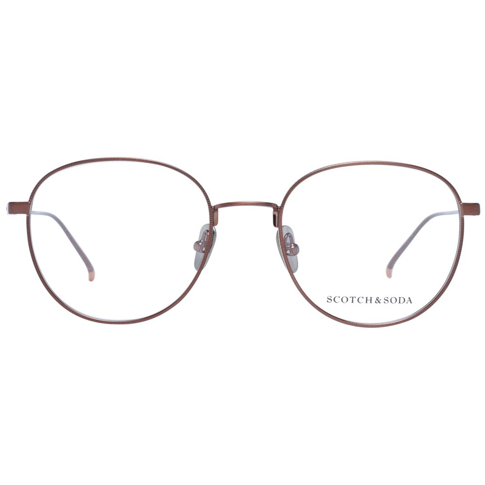 Scotch & Soda Brown Metal Glasses (Frames) | Regal Royce
