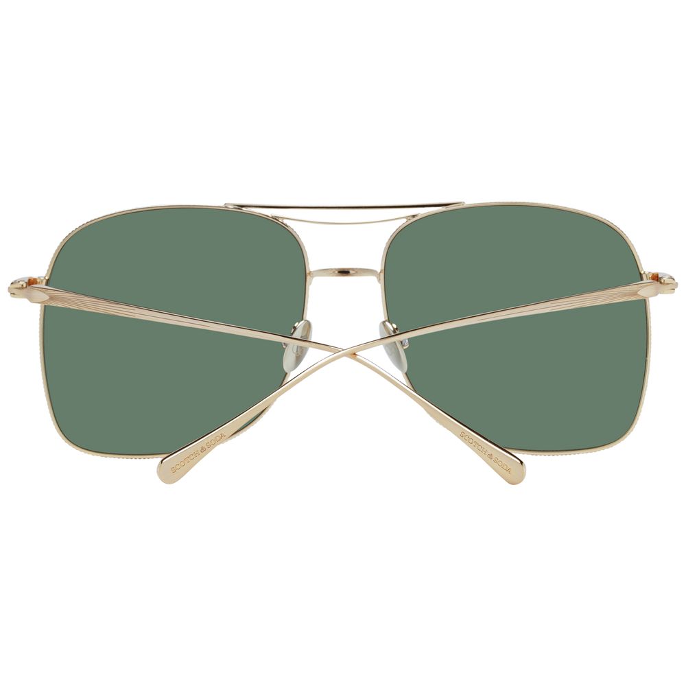 Scotch & Soda Gold Stainless Steel Sunglasses | Regal Royce